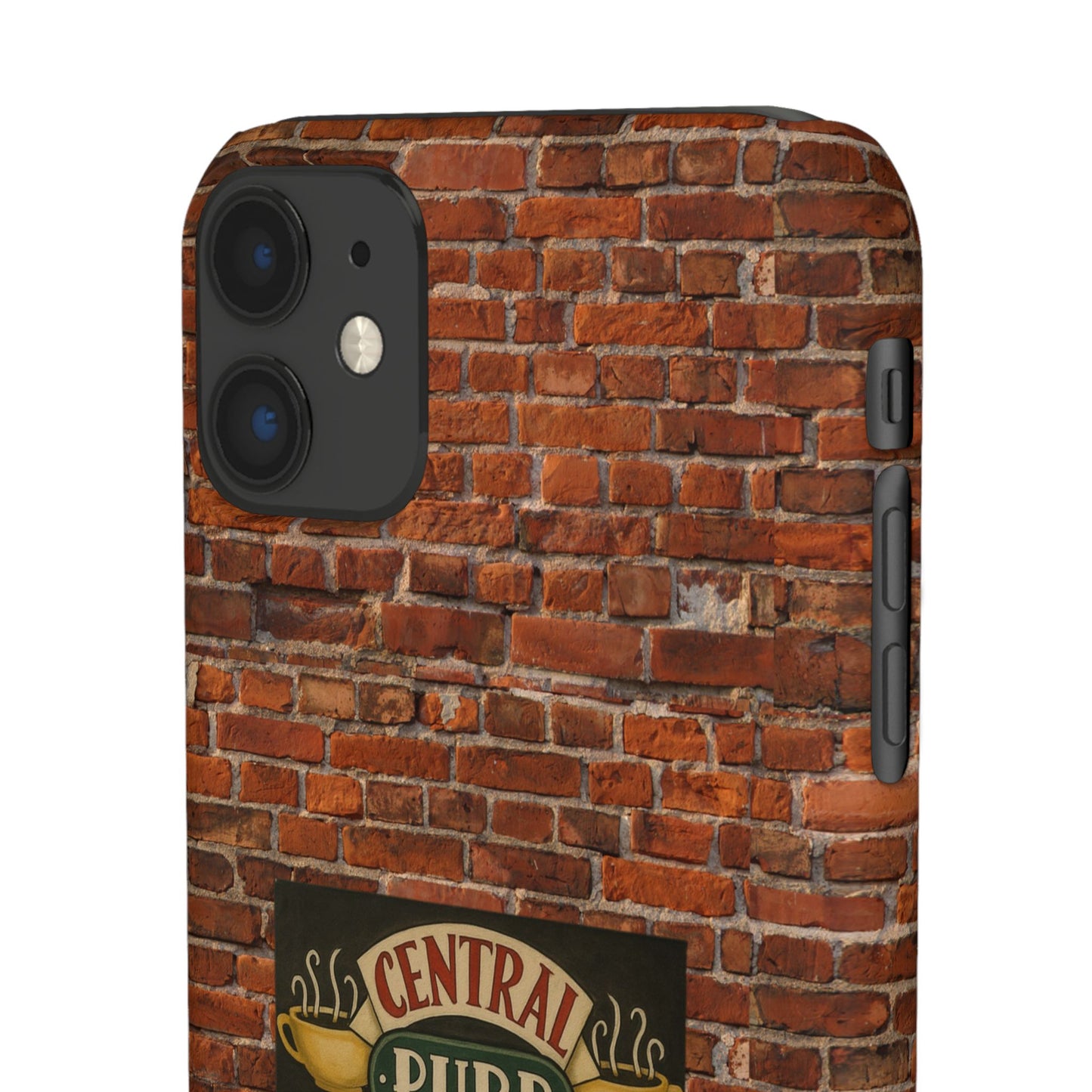 Babushka Cat Coffee Shop Snap Phone Case