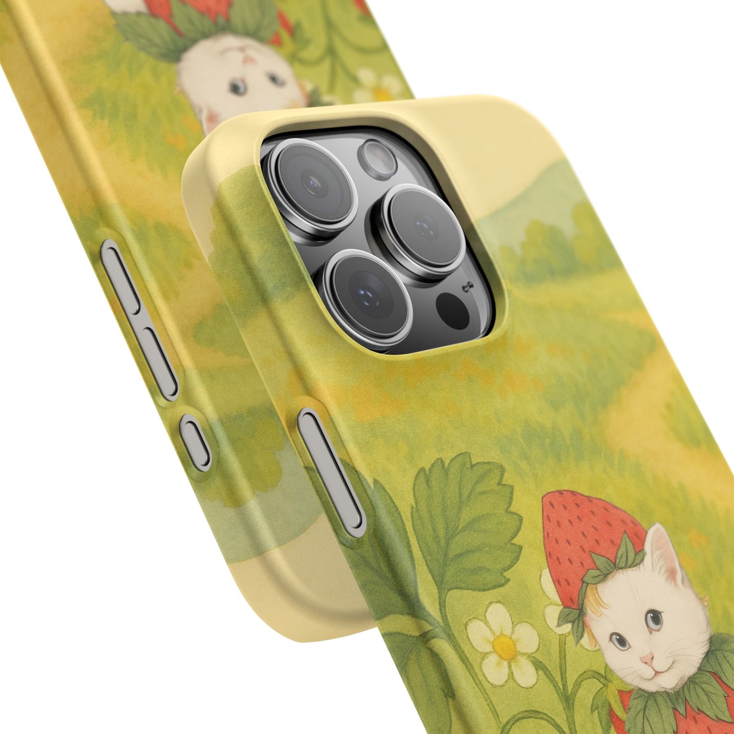 Strawberry Cat x Mother Earth's Children Snap Phone Case