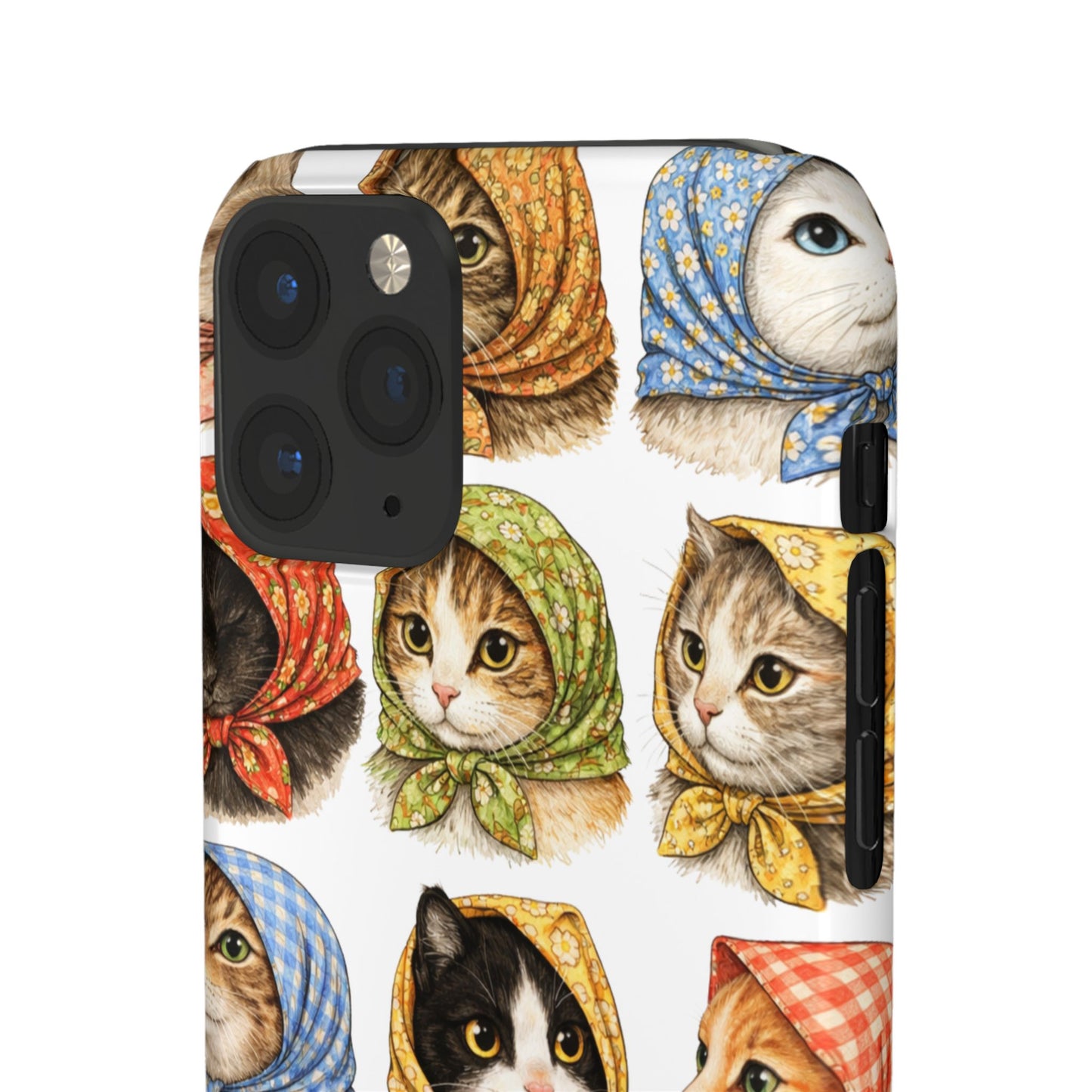 Babushka Cats Snap Phone Case