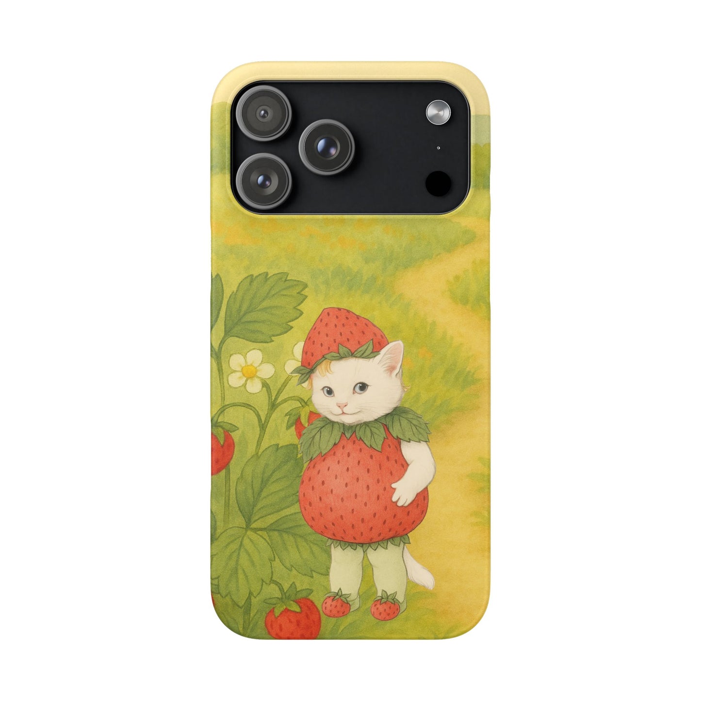Strawberry Cat x Mother Earth's Children Snap Phone Case