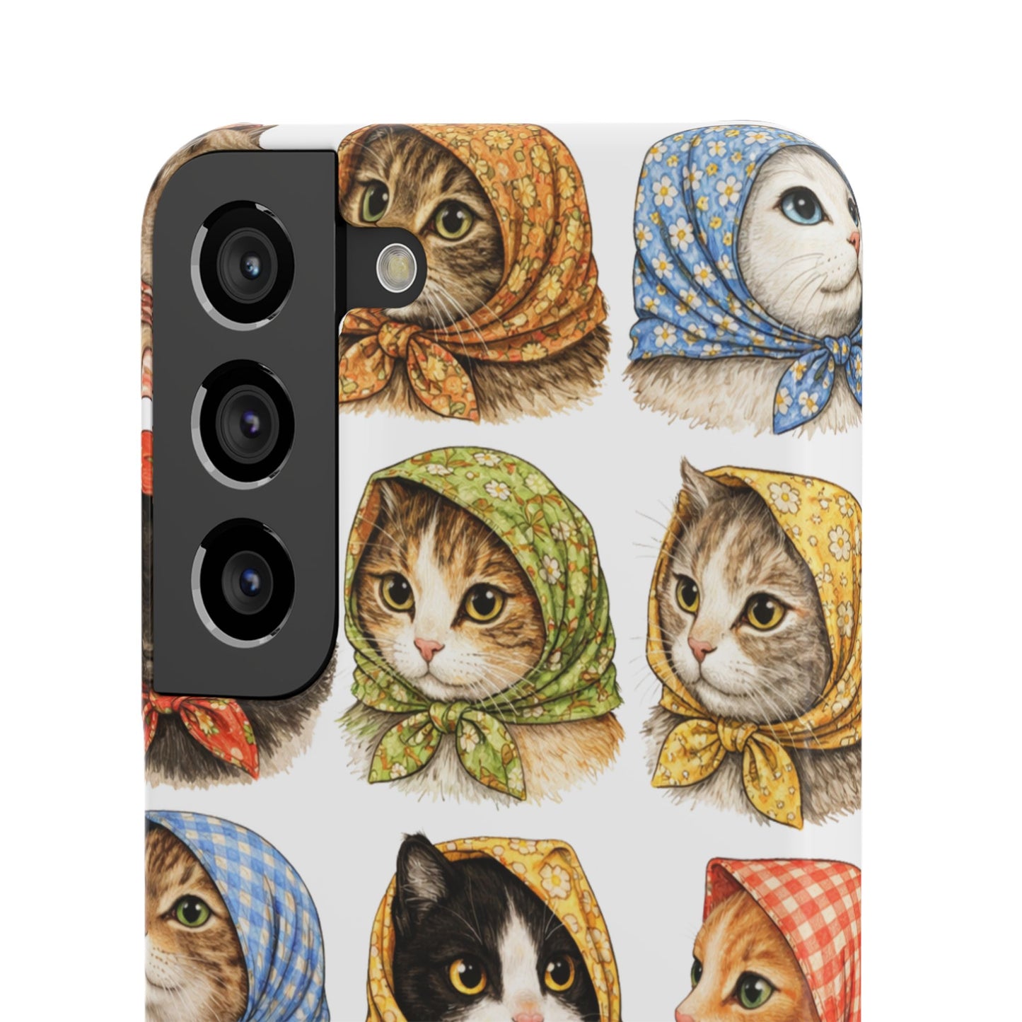 Babushka Cats Snap Phone Case