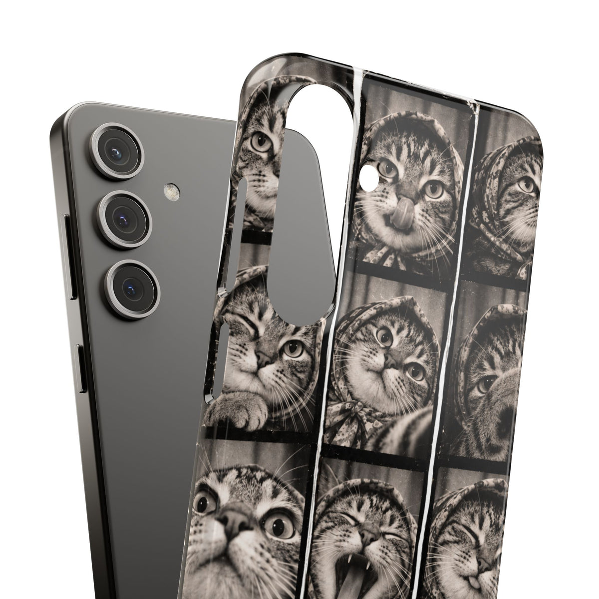 Babushka Cat Photobooth Snap Phone Case