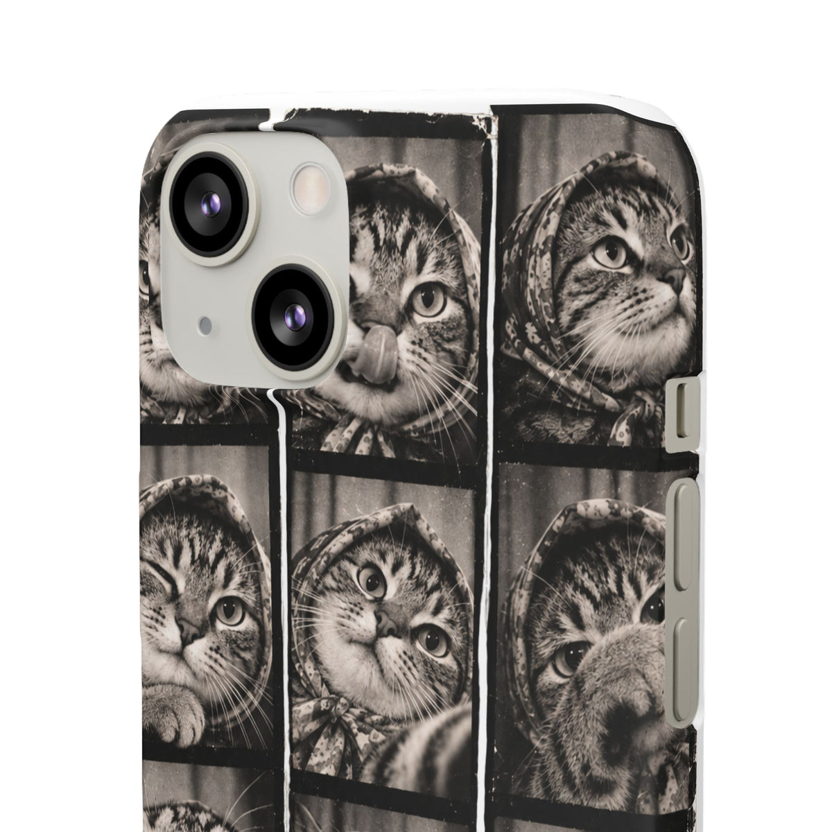 Babushka Cat Photobooth Snap Phone Case