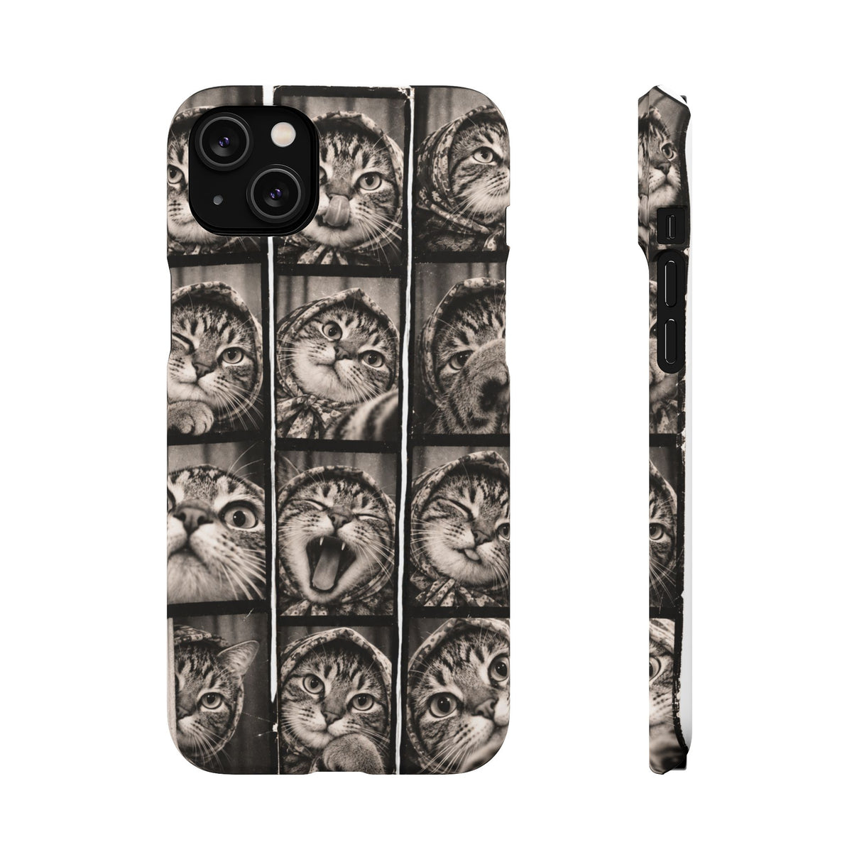 Babushka Cat Photobooth Snap Phone Case