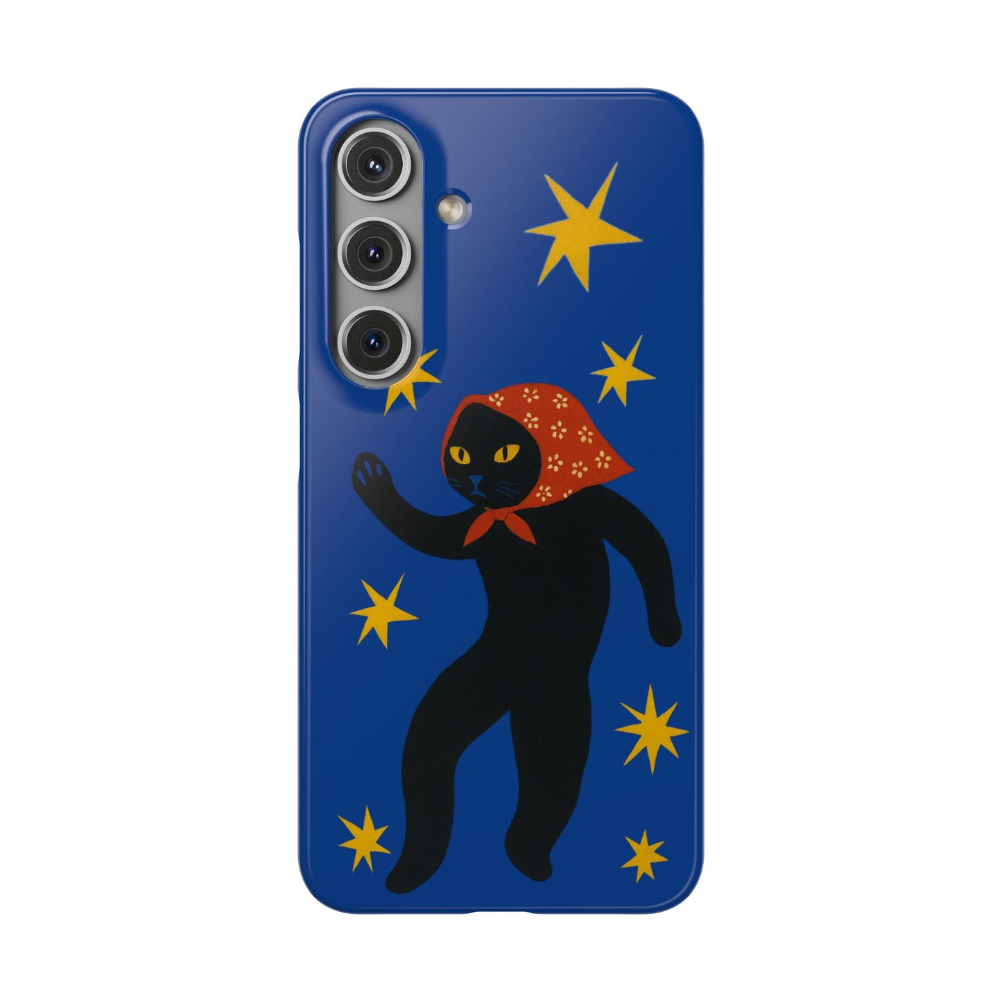 Babushka Cat x Matisse Style Snap Phone Case