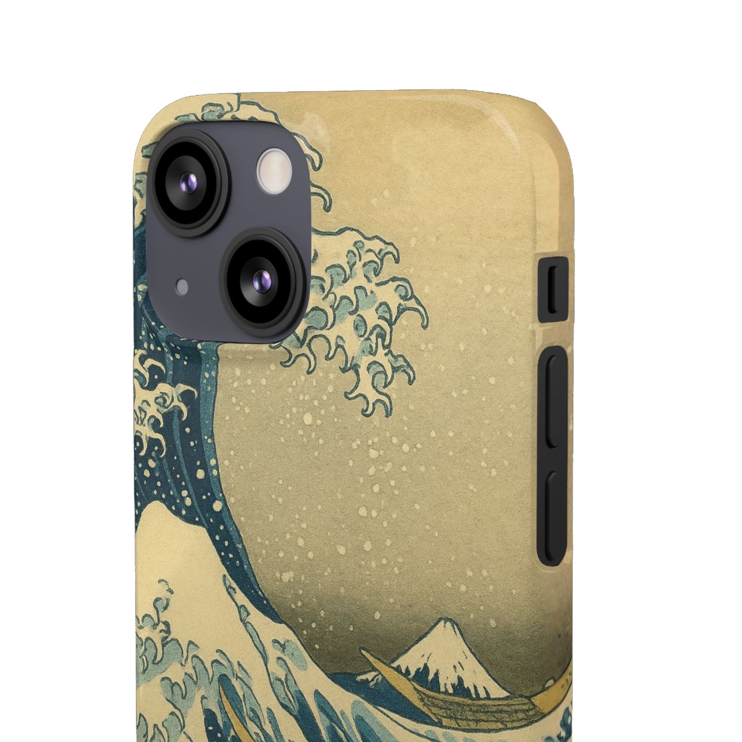 Babushka Cat x  The Great Wave Off Kanagawa Snap Phone Case