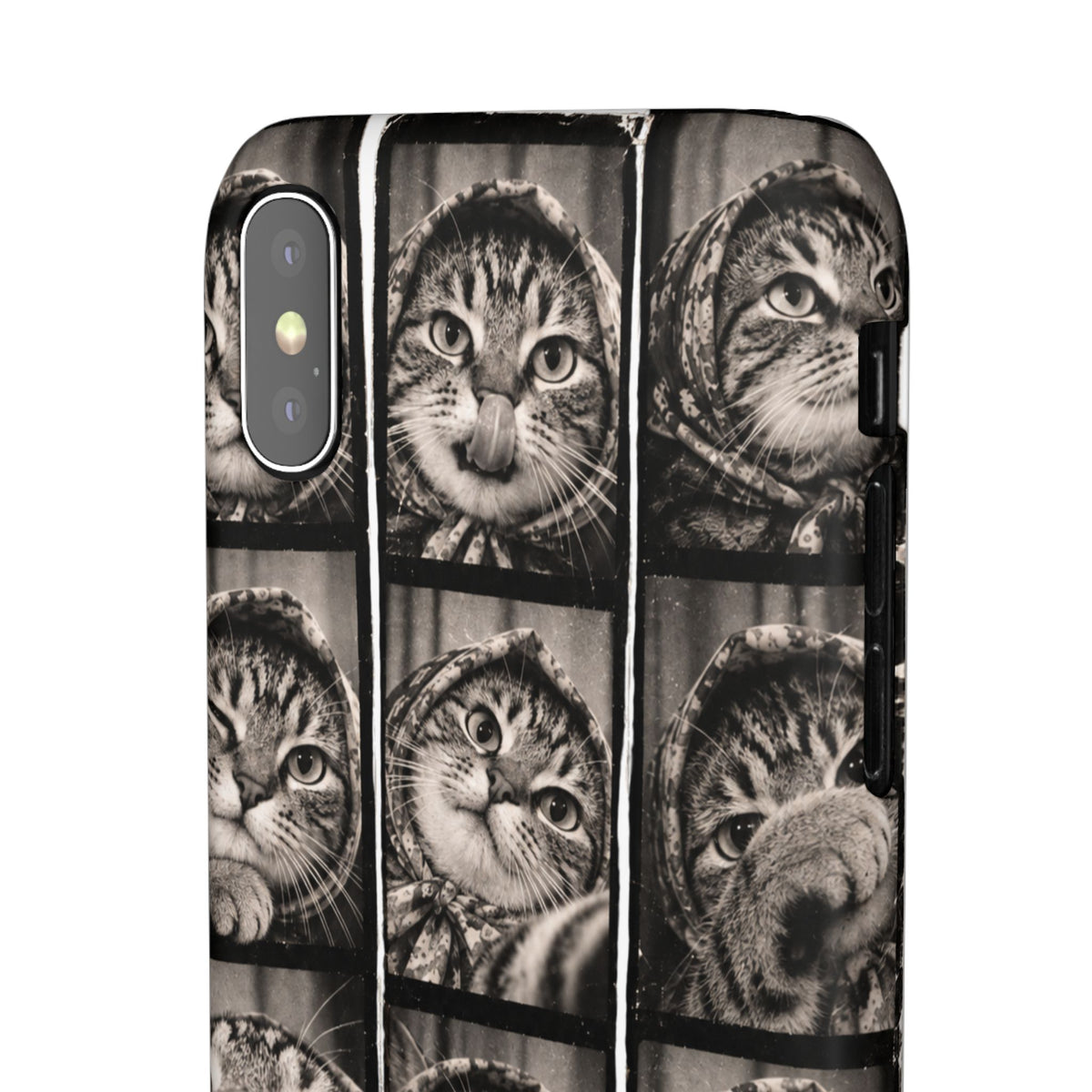 Babushka Cat Photobooth Snap Phone Case