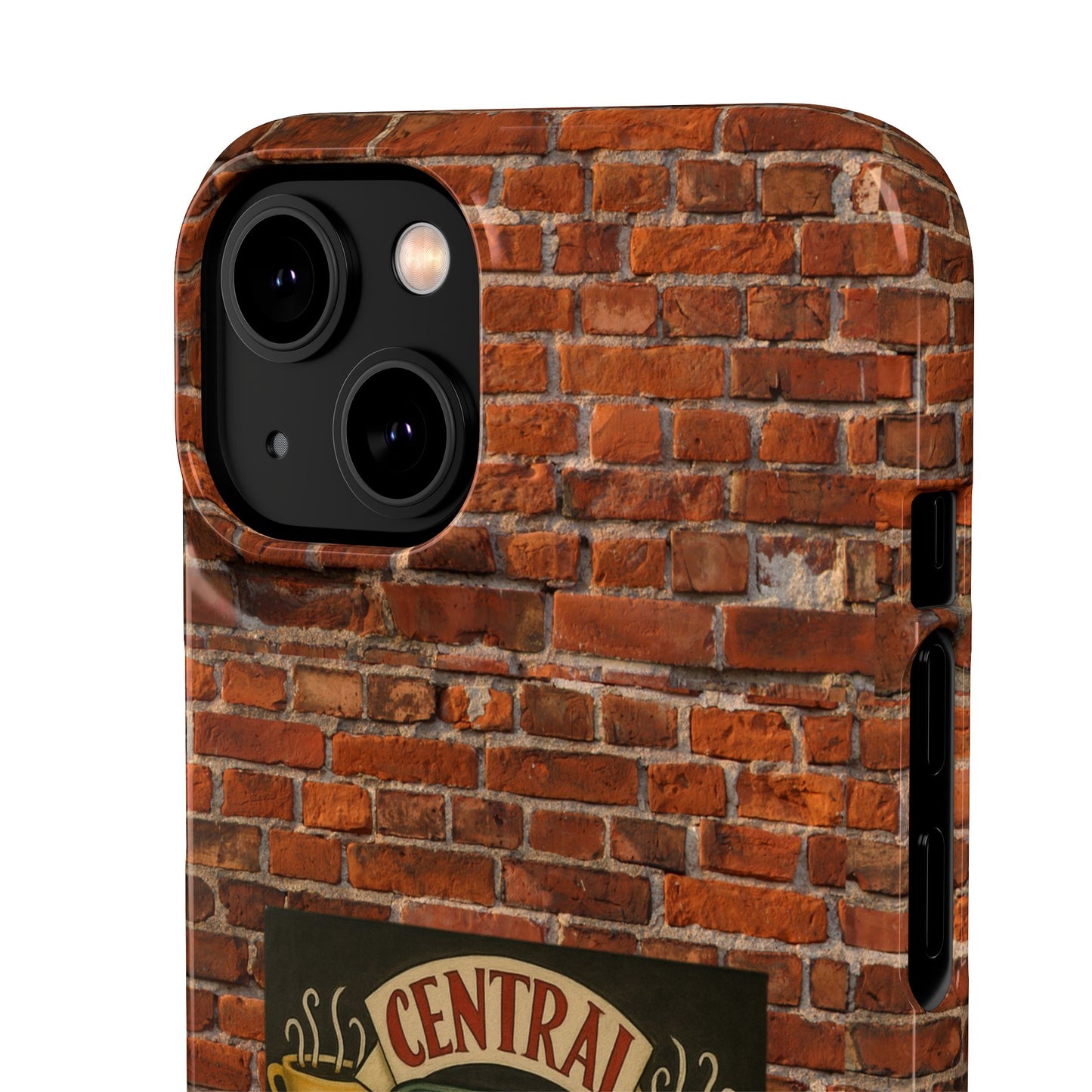 Babushka Cat Coffee Shop Snap Phone Case