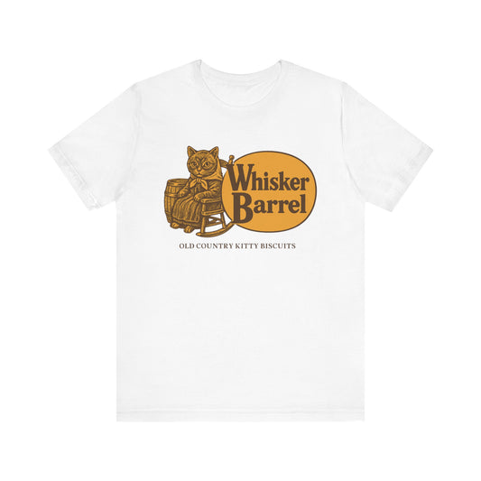 Graphic Tee - Babushka Cat Parody Whisker Barrel Logo Redesign