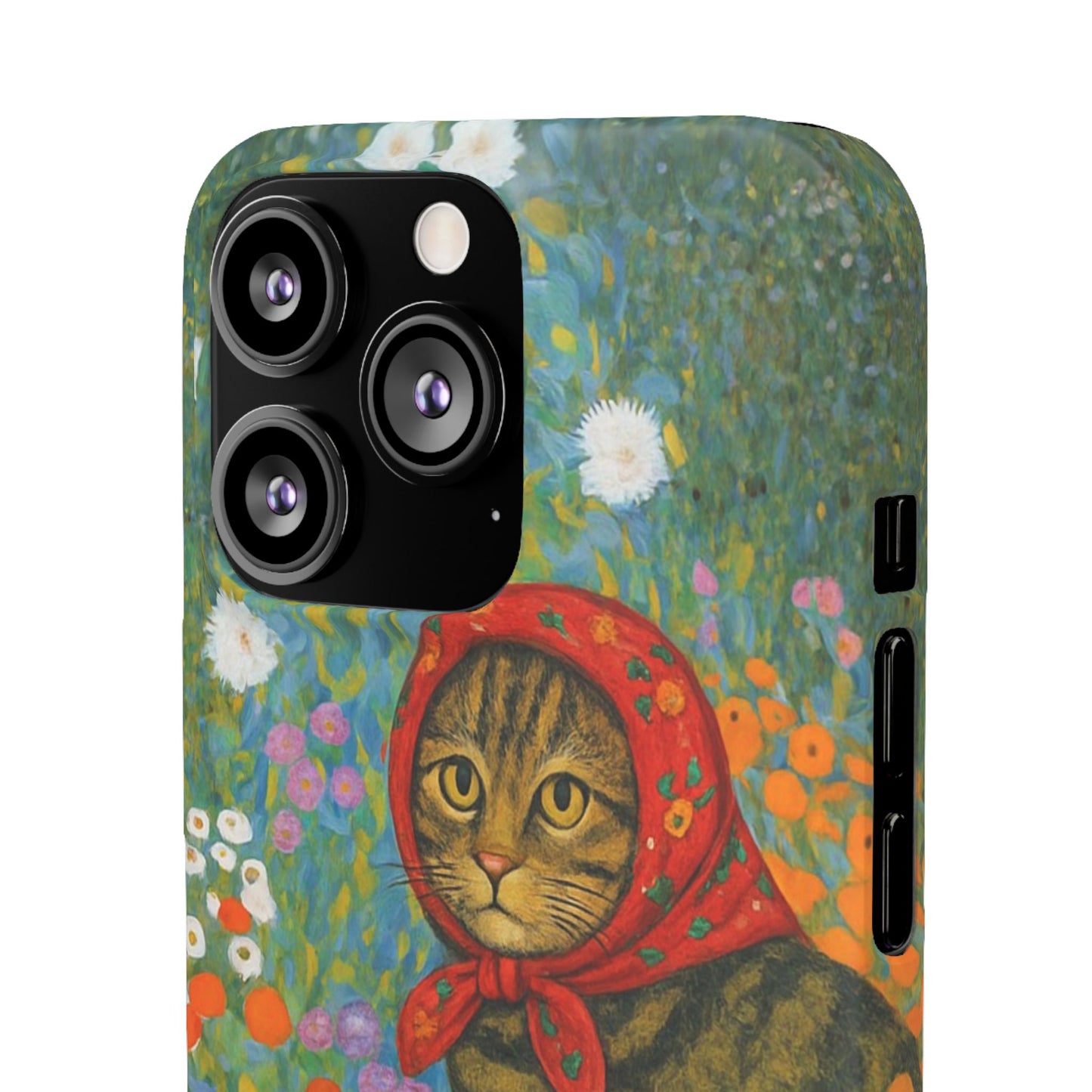 Babushka Cat Gusav Klimt Snap Phone Case