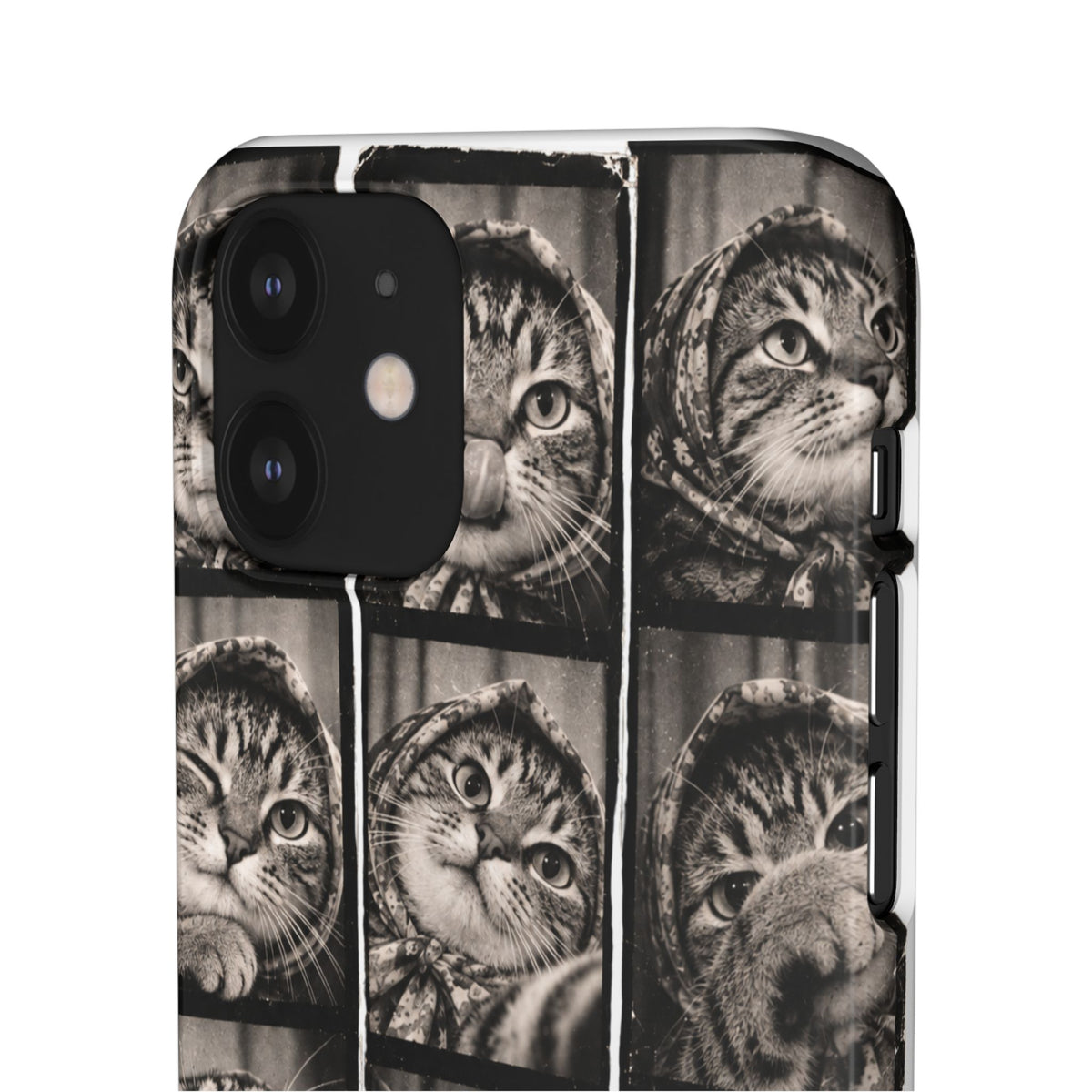 Babushka Cat Photobooth Snap Phone Case