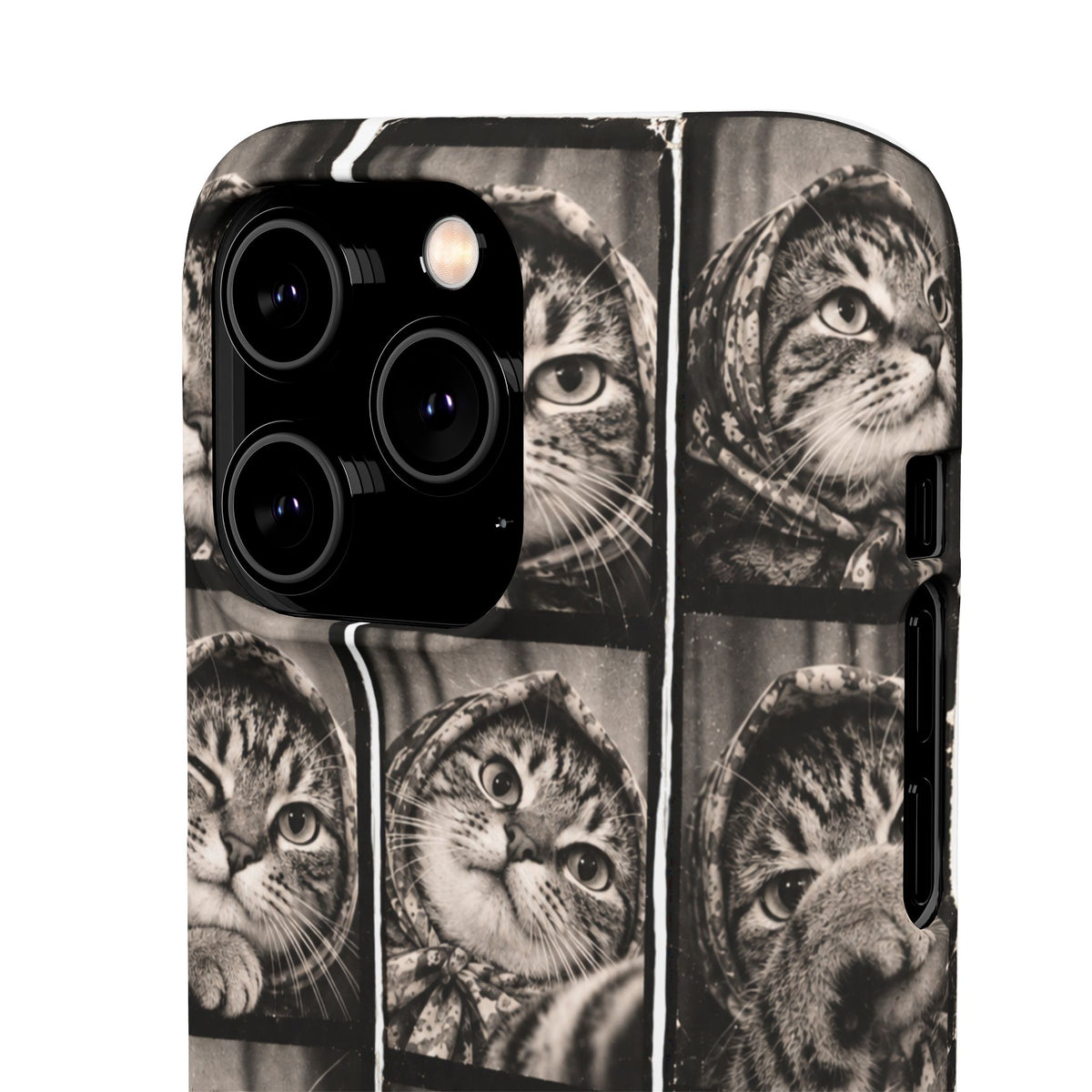 Babushka Cat Photobooth Snap Phone Case