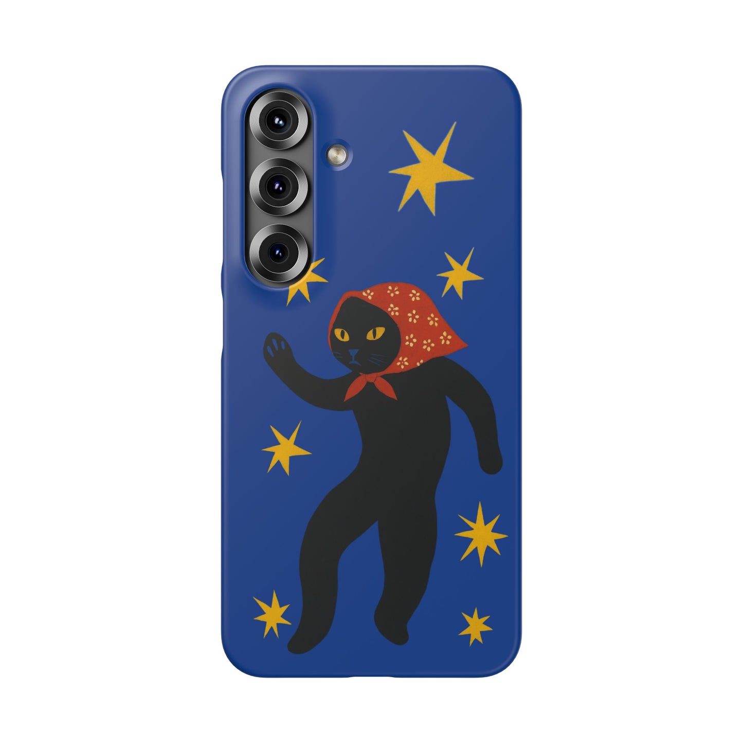 Babushka Cat x Matisse Style Snap Phone Case