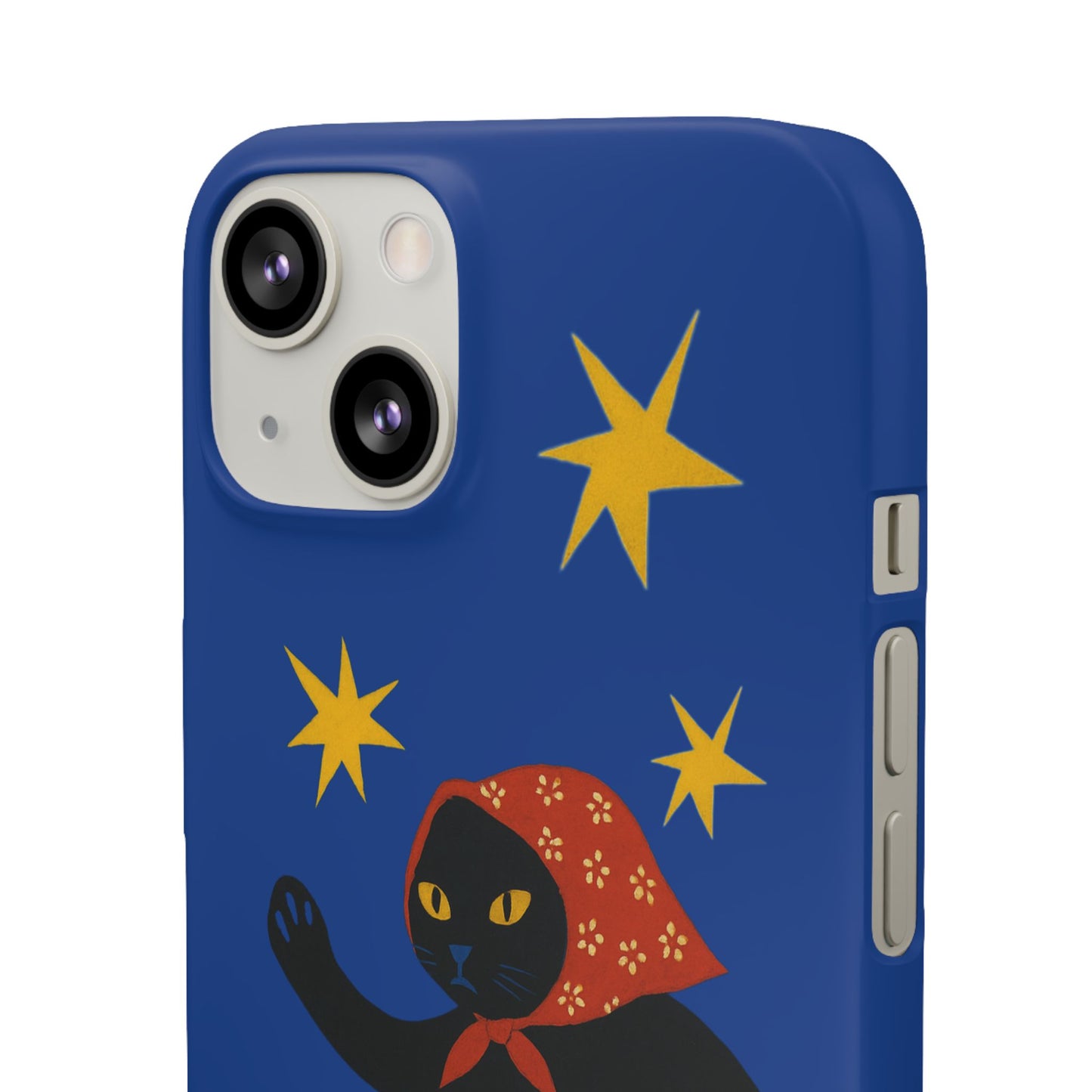 Babushka Cat x Matisse Style Snap Phone Case