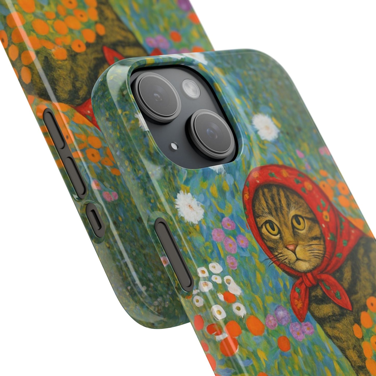Babushka Cat Gusav Klimt Snap Phone Case