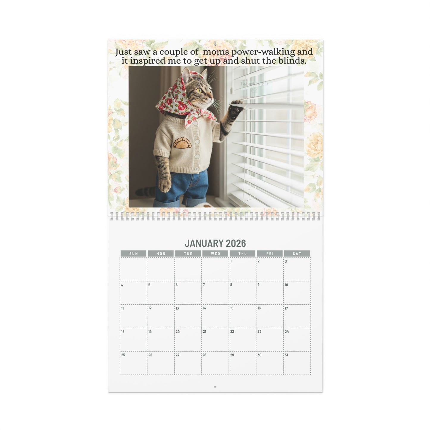 Best of Babushka Cat Memes- 2026 Babushka Cat Wall Calendar