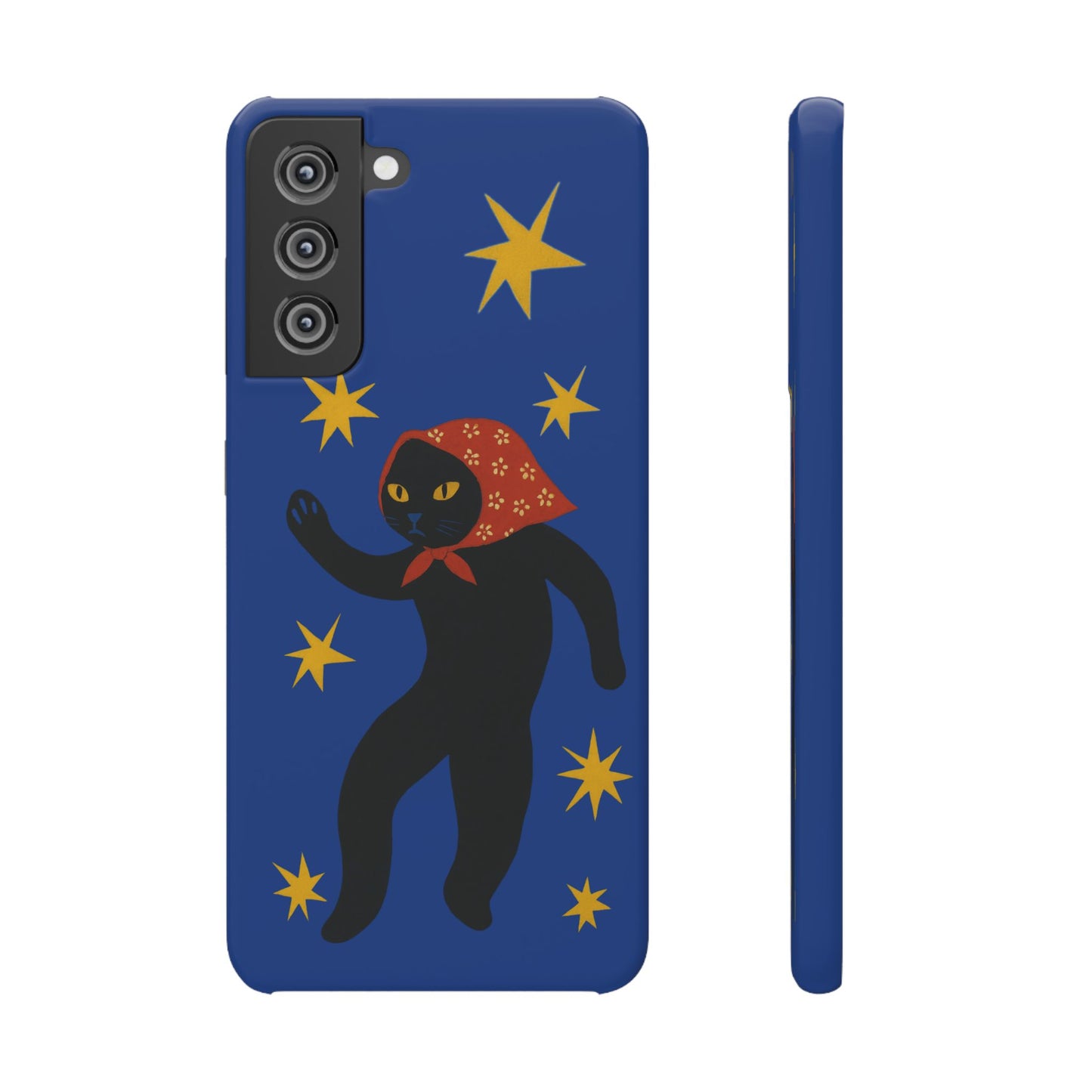 Babushka Cat x Matisse Style Snap Phone Case