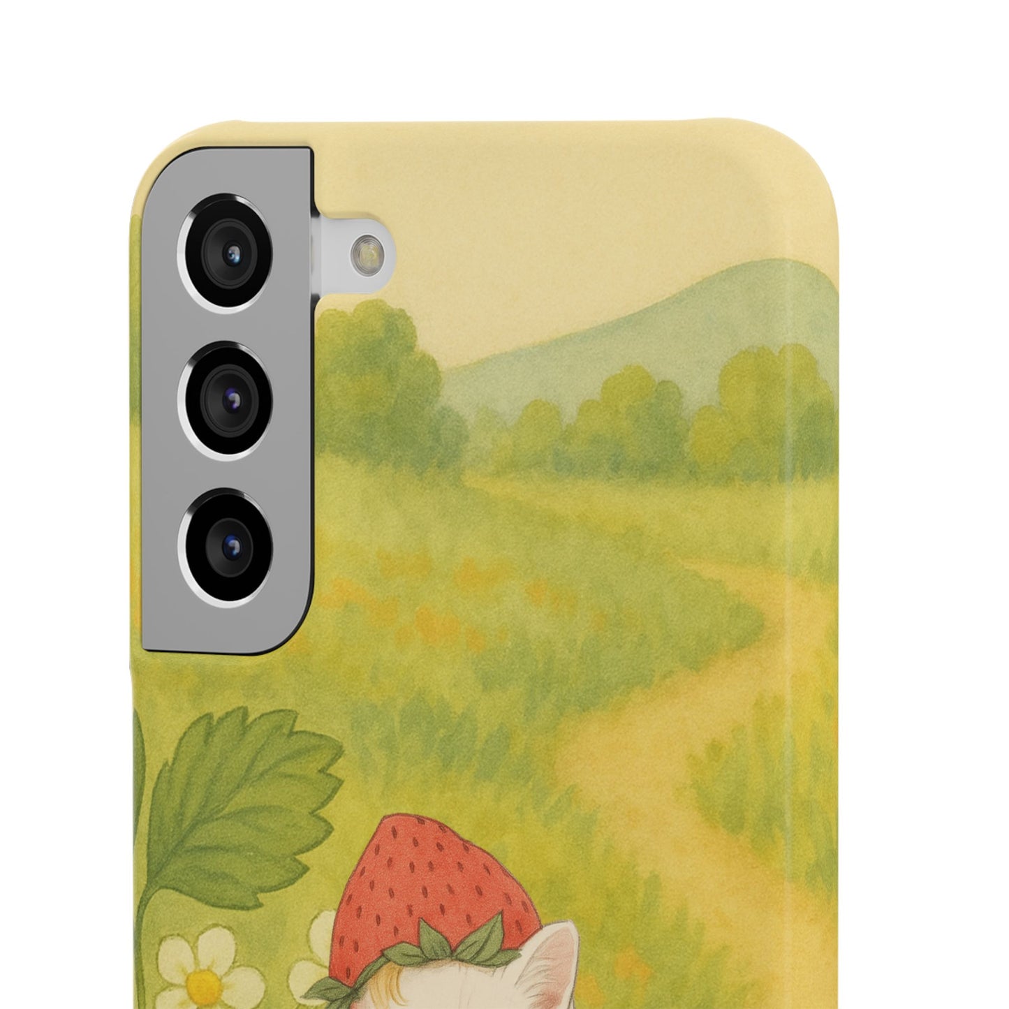 Strawberry Cat x Mother Earth's Children Snap Phone Case