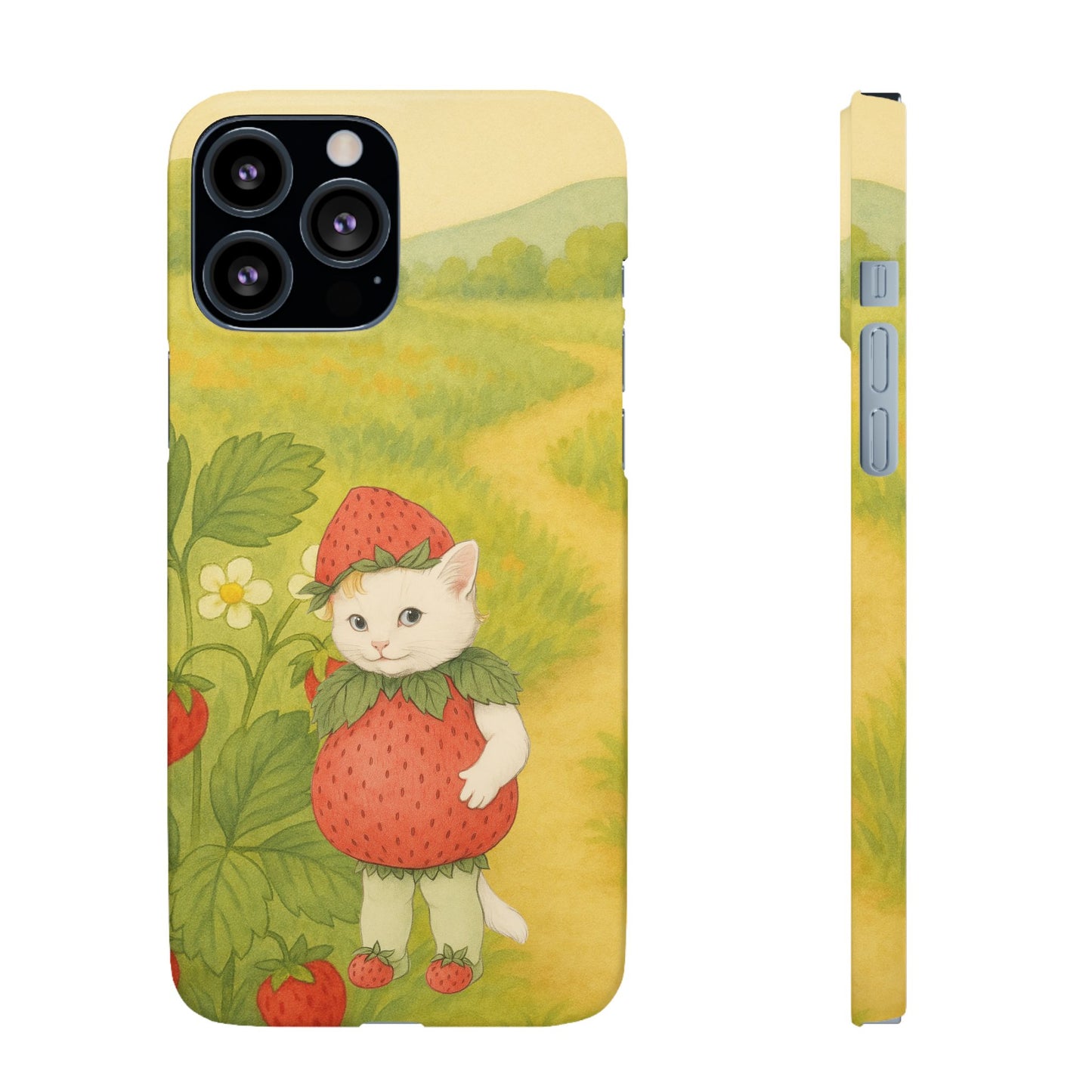 Strawberry Cat x Mother Earth's Children Snap Phone Case