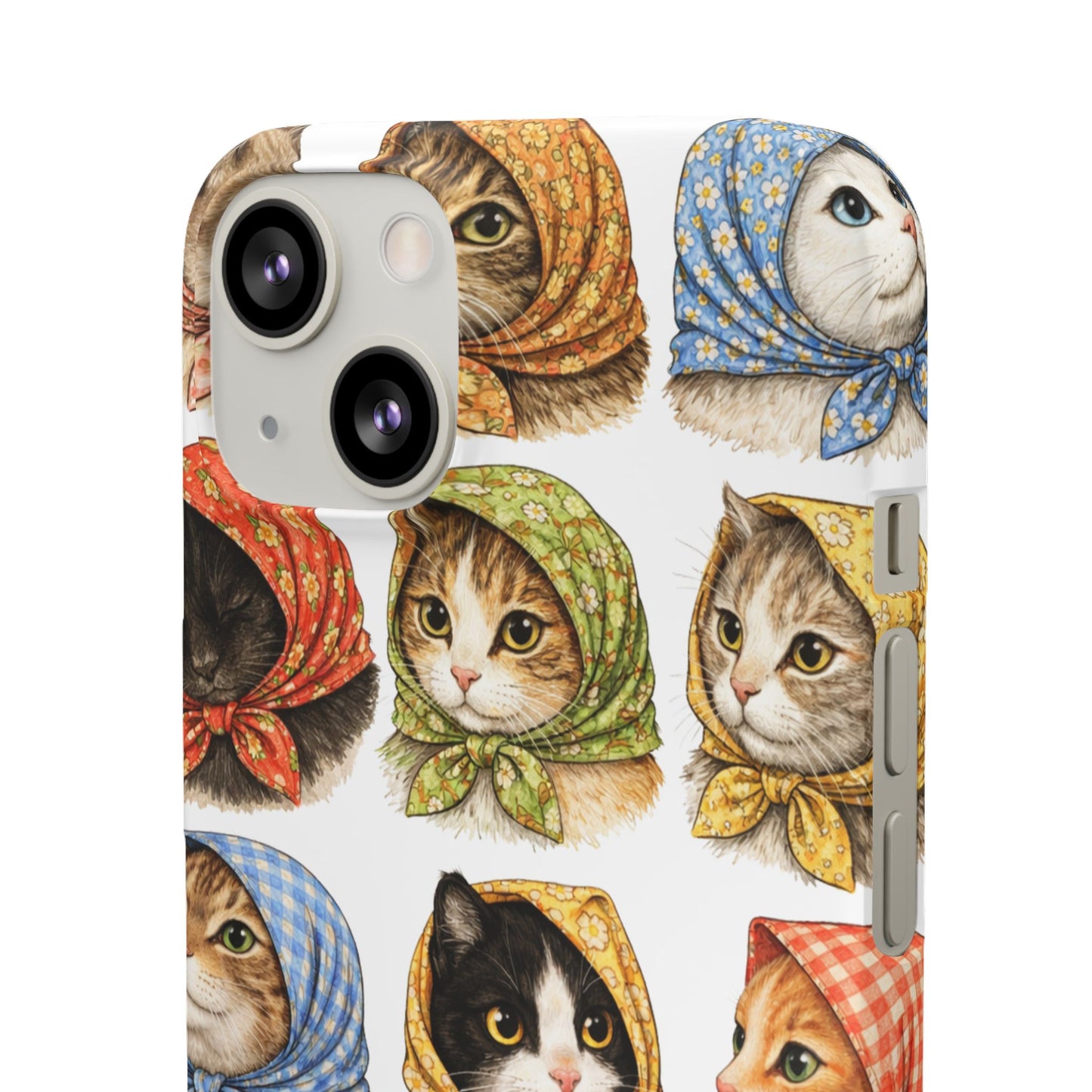 Babushka Cats Snap Phone Case