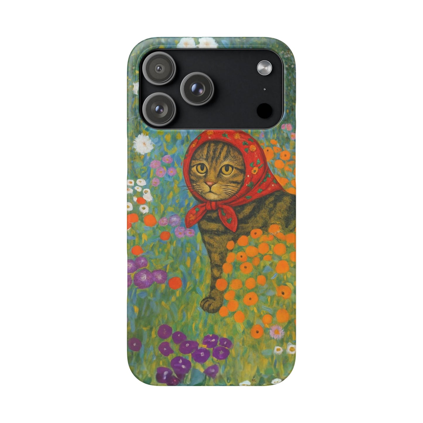 Babushka Cat Gusav Klimt Snap Phone Case