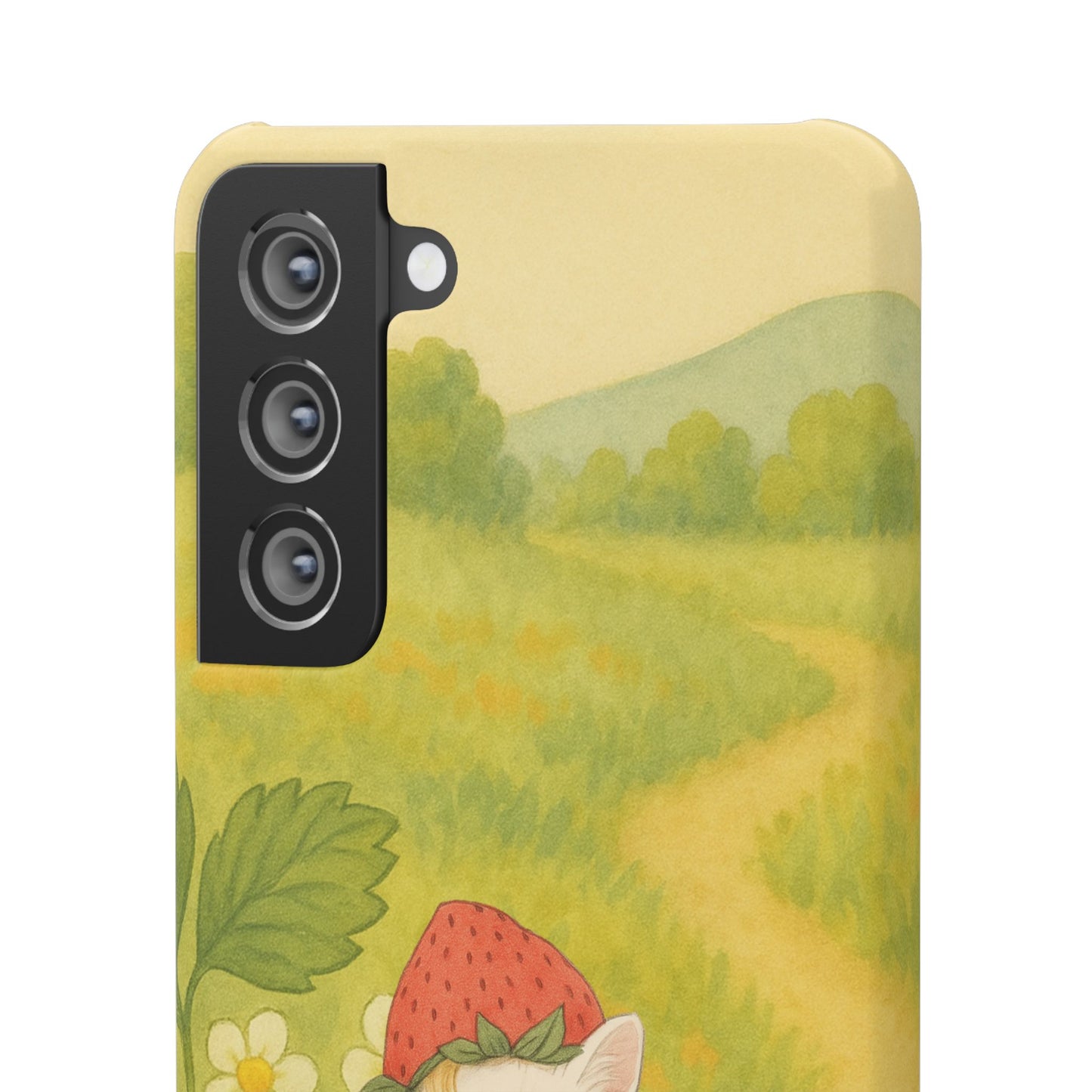 Strawberry Cat x Mother Earth's Children Snap Phone Case