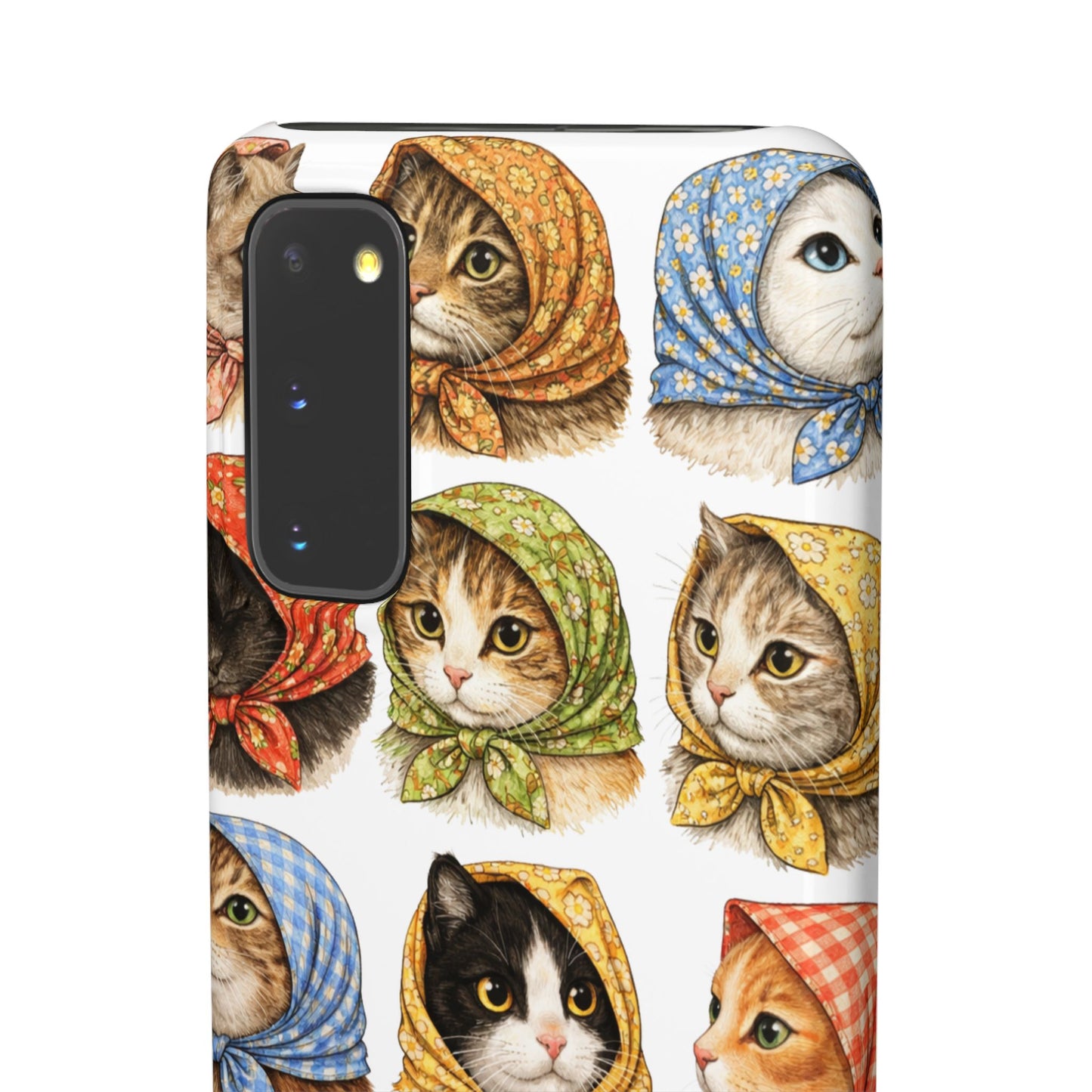 Babushka Cats Snap Phone Case
