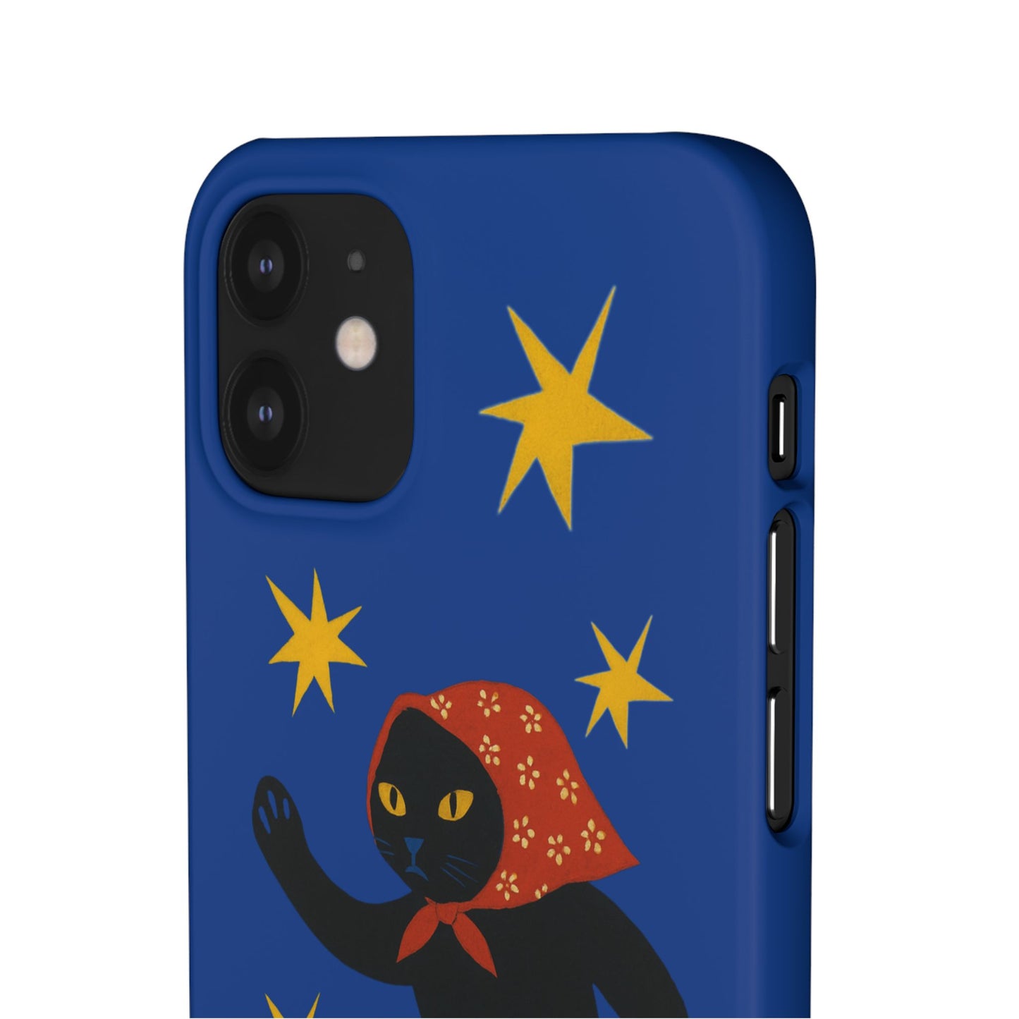 Babushka Cat x Matisse Style Snap Phone Case