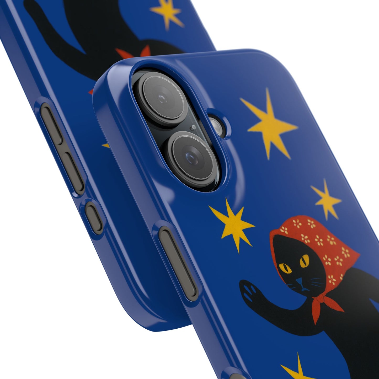 Babushka Cat x Matisse Style Snap Phone Case