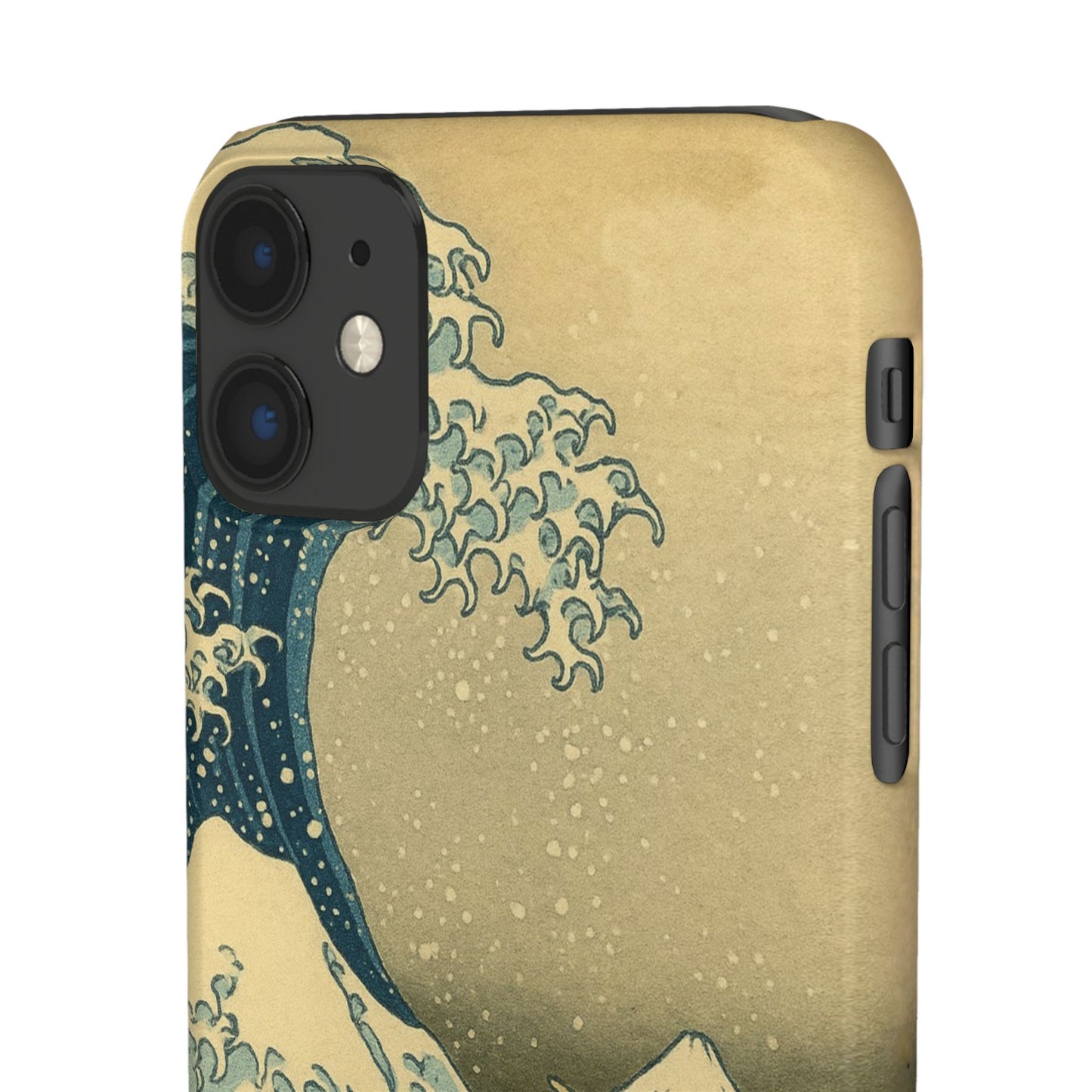 Babushka Cat x  The Great Wave Off Kanagawa Snap Phone Case