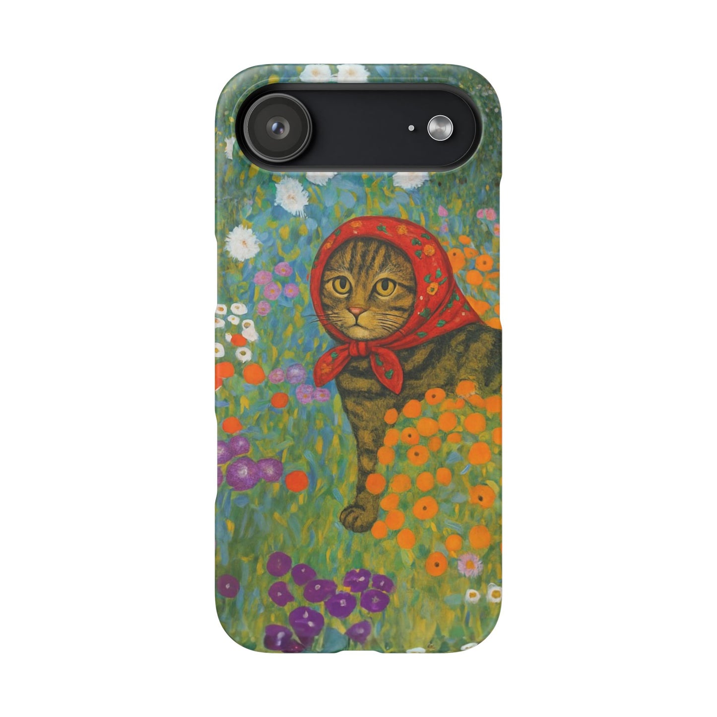 Babushka Cat Gusav Klimt Snap Phone Case