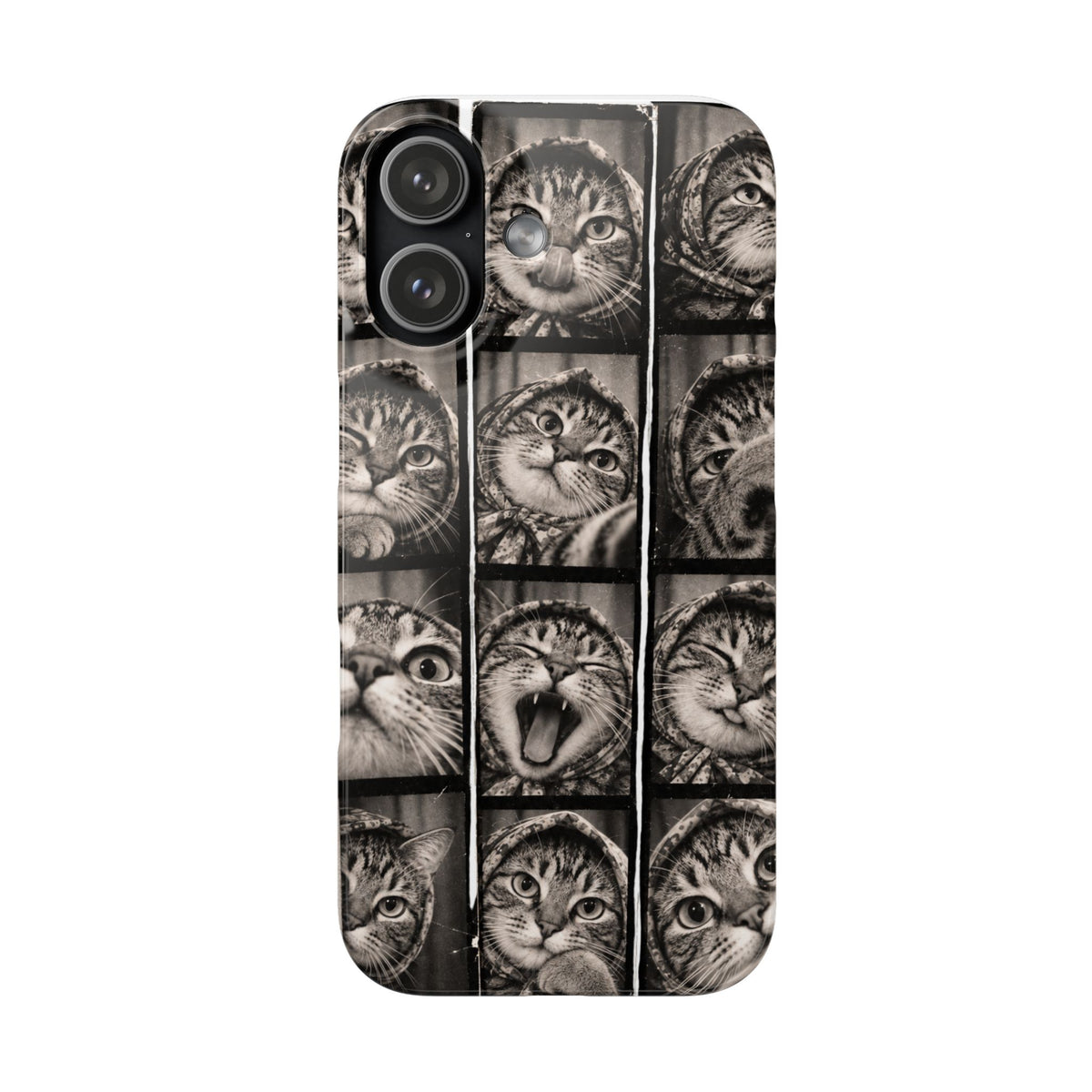 Babushka Cat Photobooth Snap Phone Case