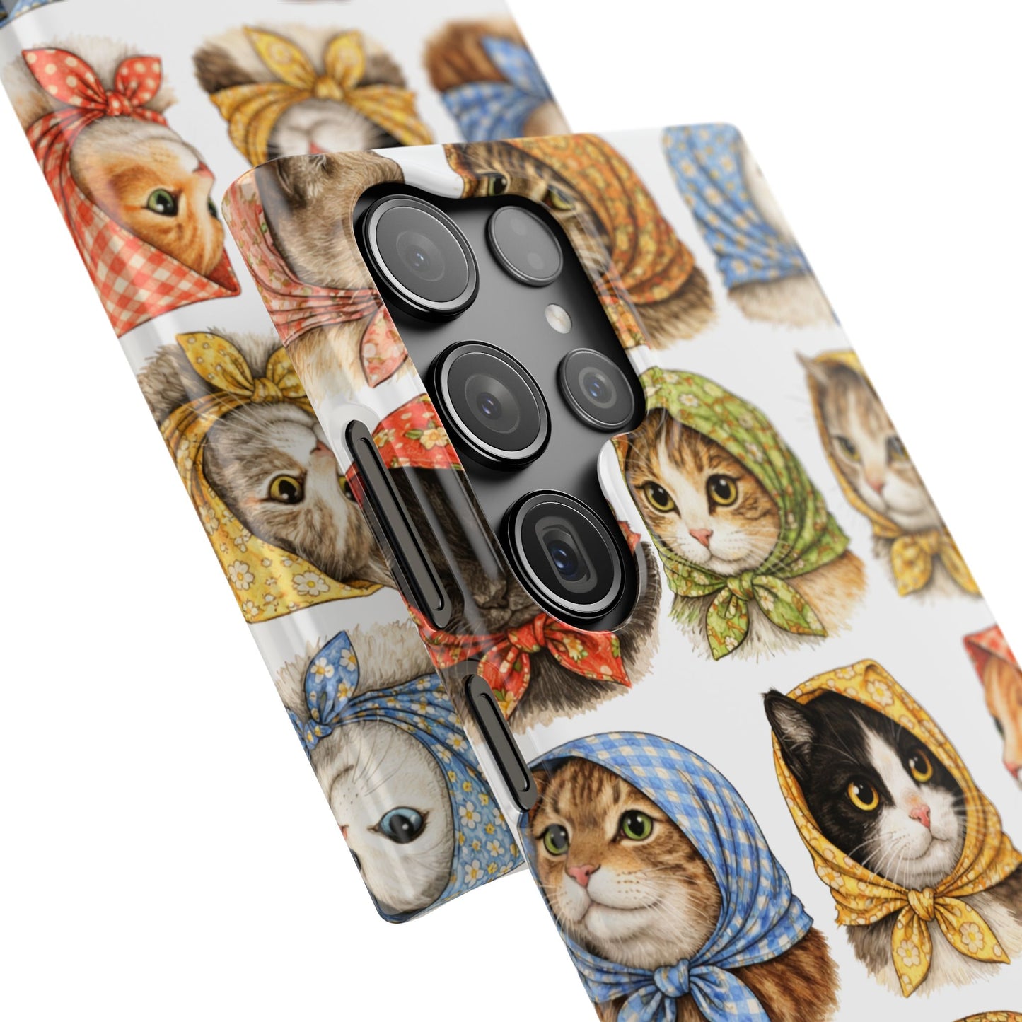 Babushka Cats Snap Phone Case