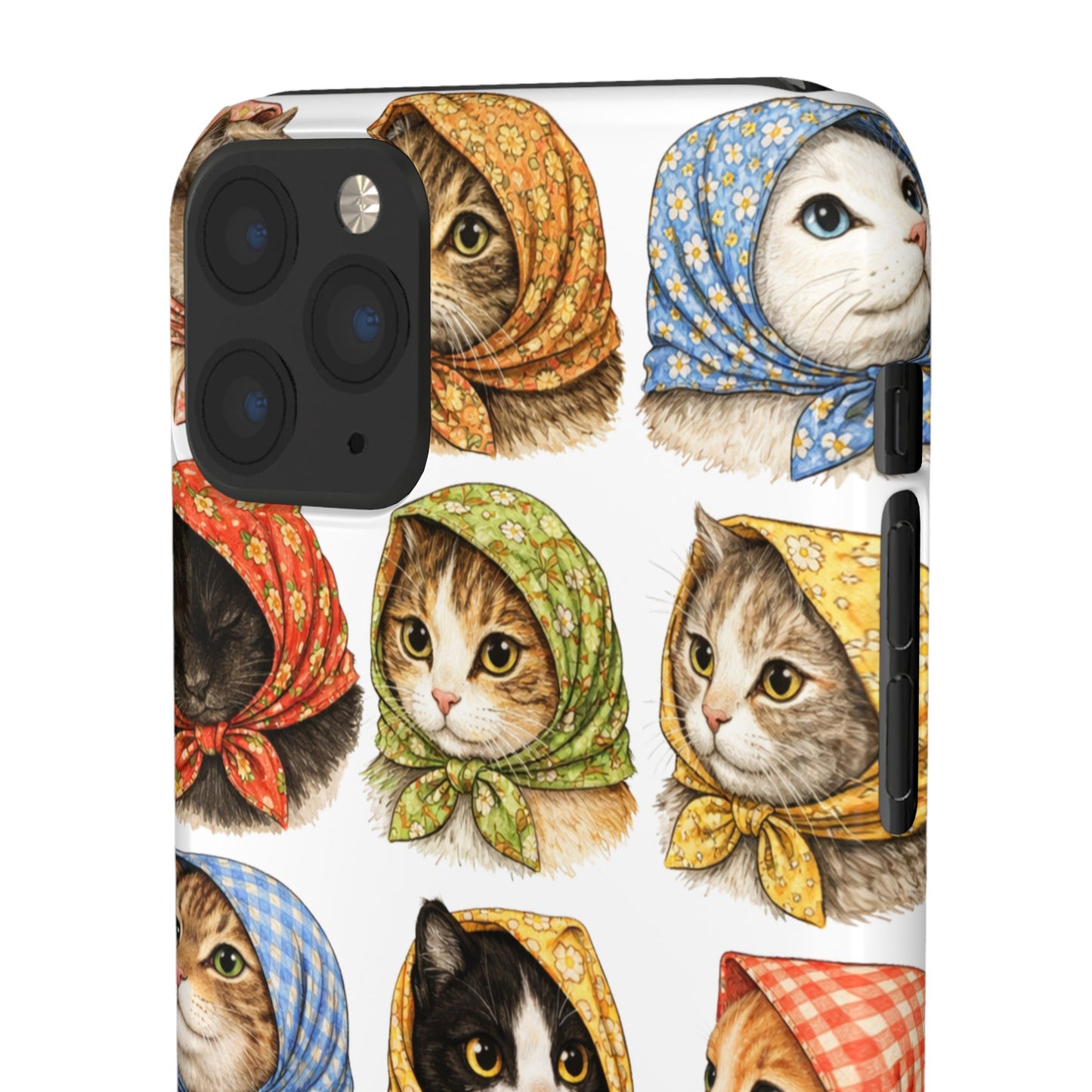 Babushka Cats Snap Phone Case