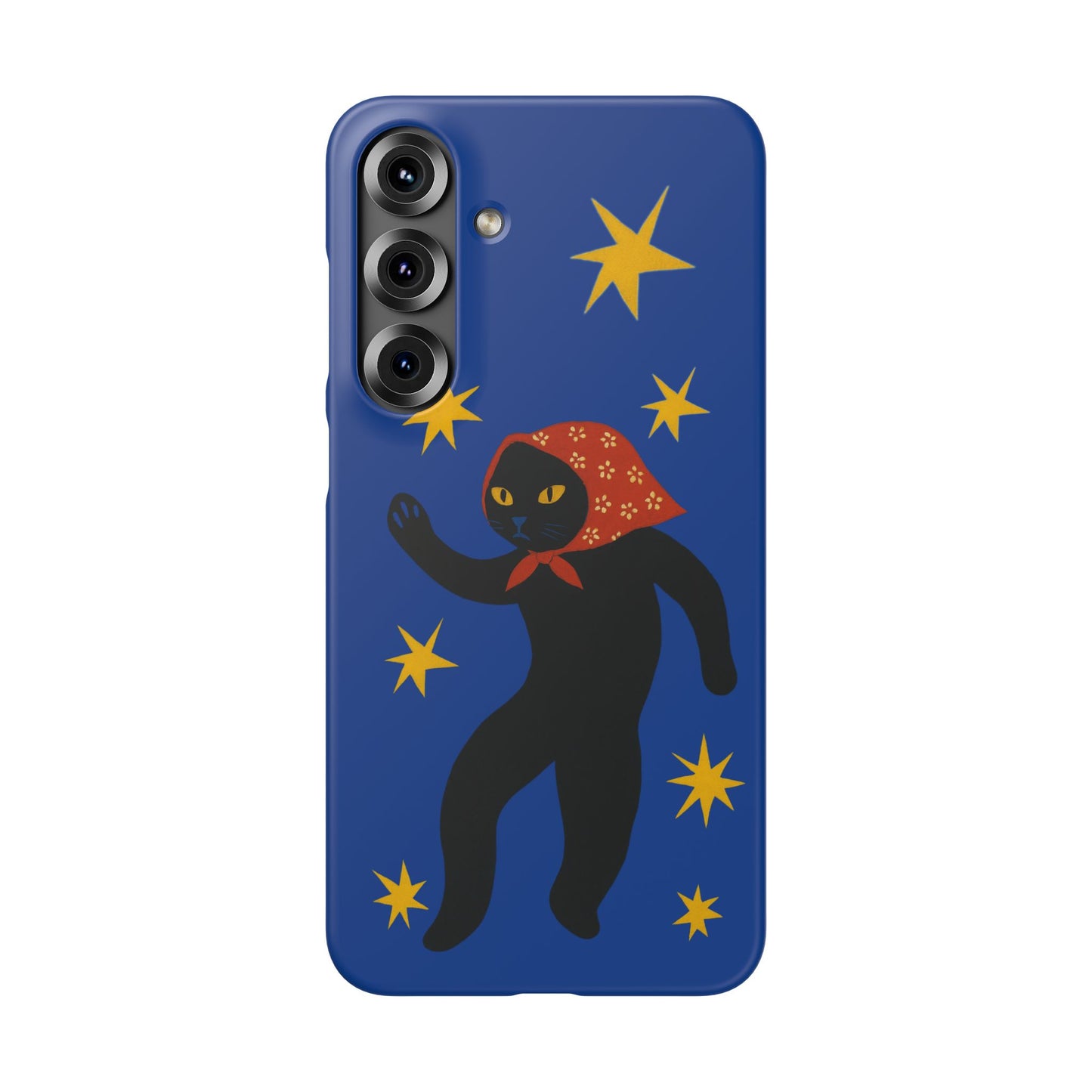 Babushka Cat x Matisse Style Snap Phone Case