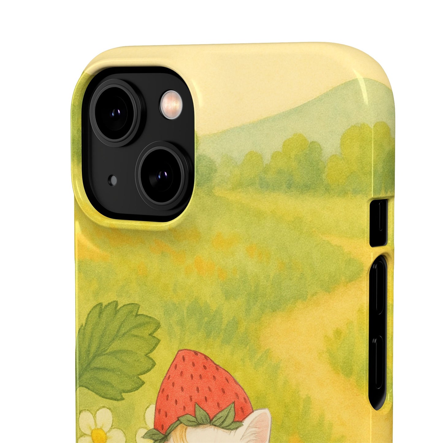 Strawberry Cat x Mother Earth's Children Snap Phone Case