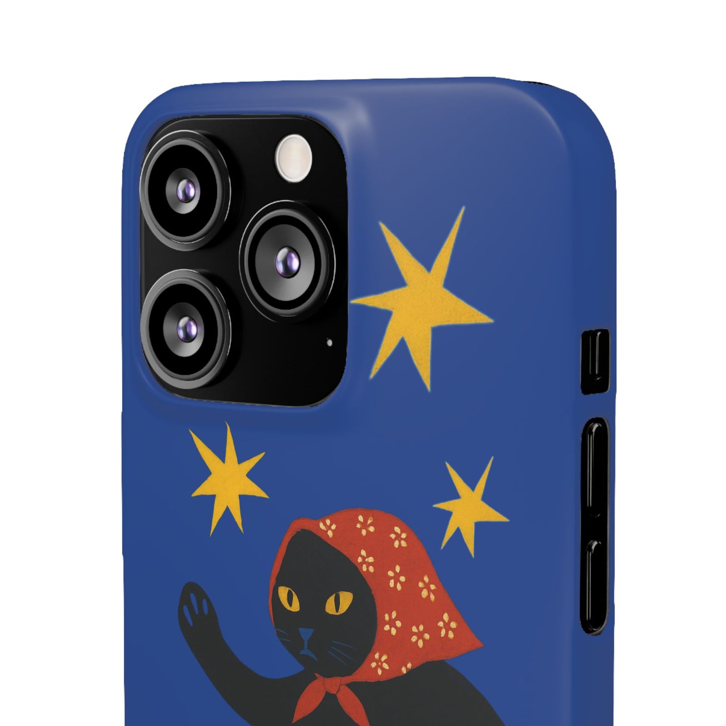 Babushka Cat x Matisse Style Snap Phone Case