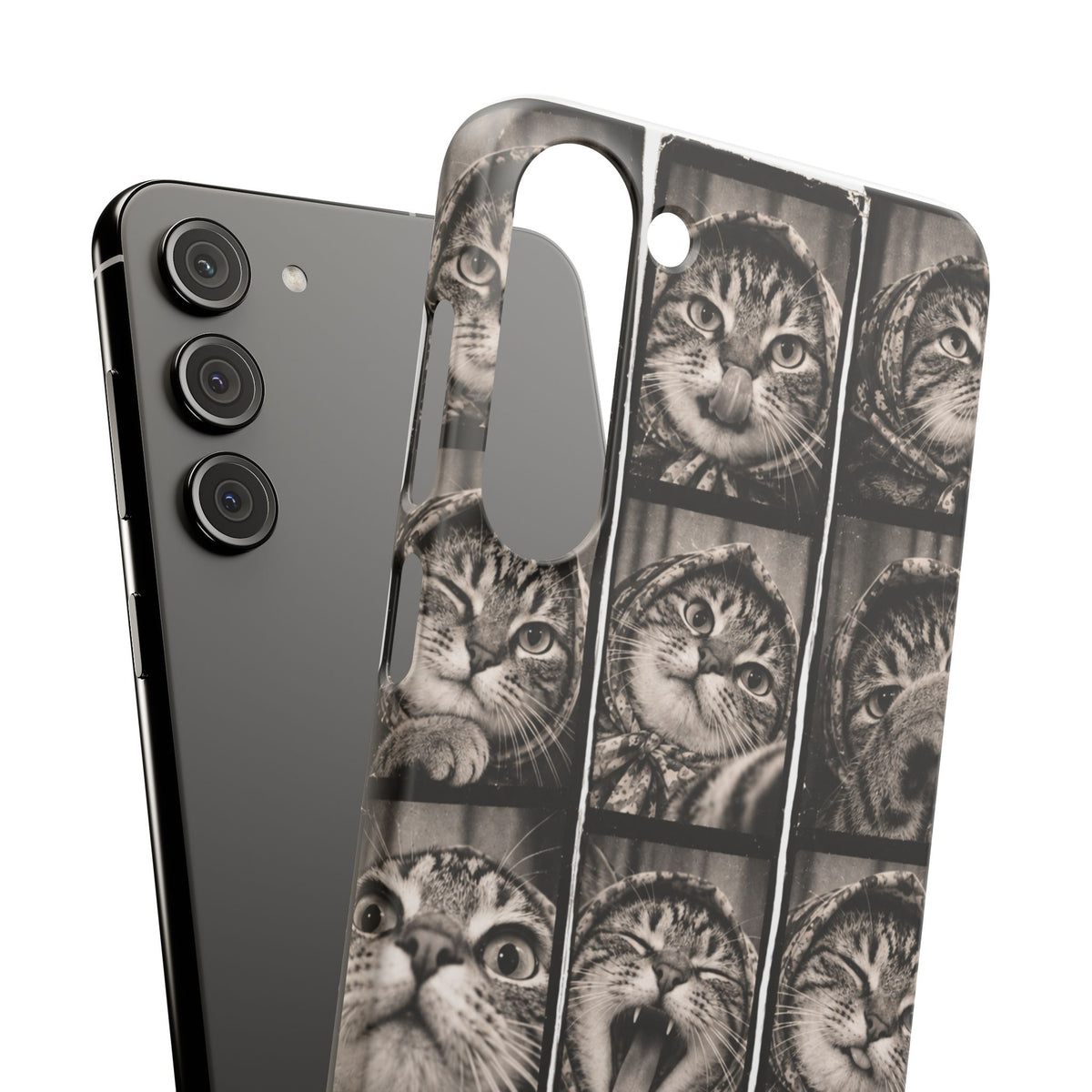 Babushka Cat Photobooth Snap Phone Case