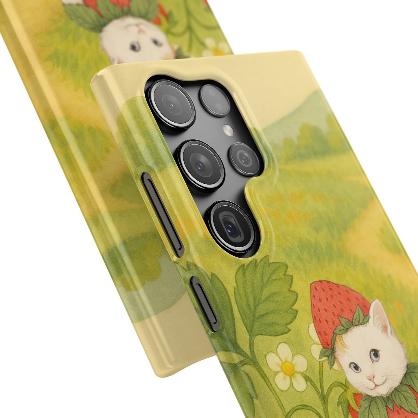 Strawberry Cat x Mother Earth's Children Snap Phone Case