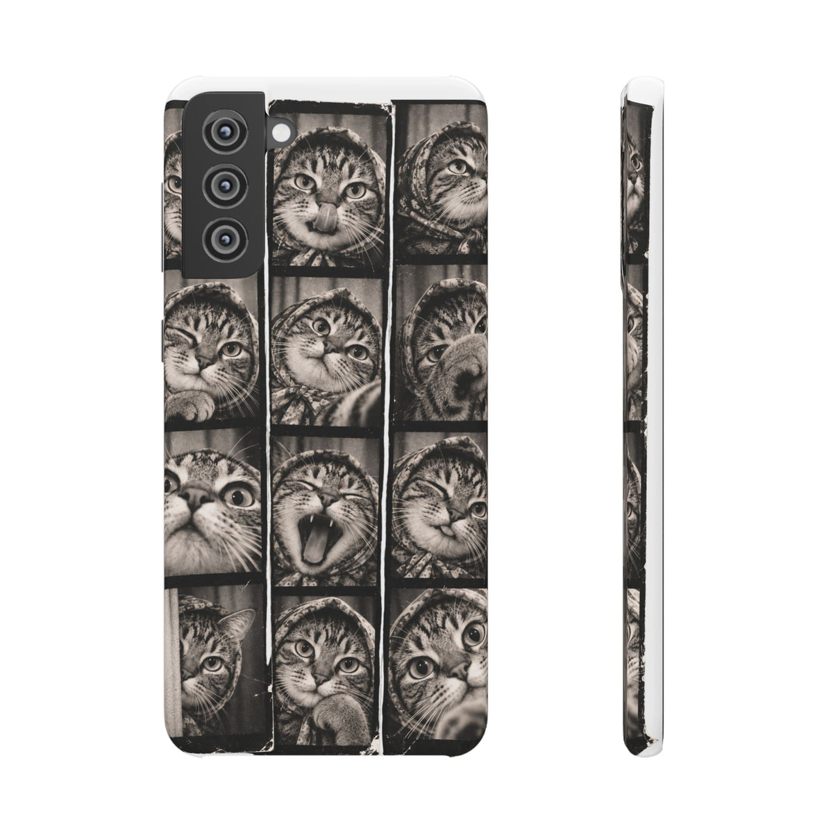 Babushka Cat Photobooth Snap Phone Case