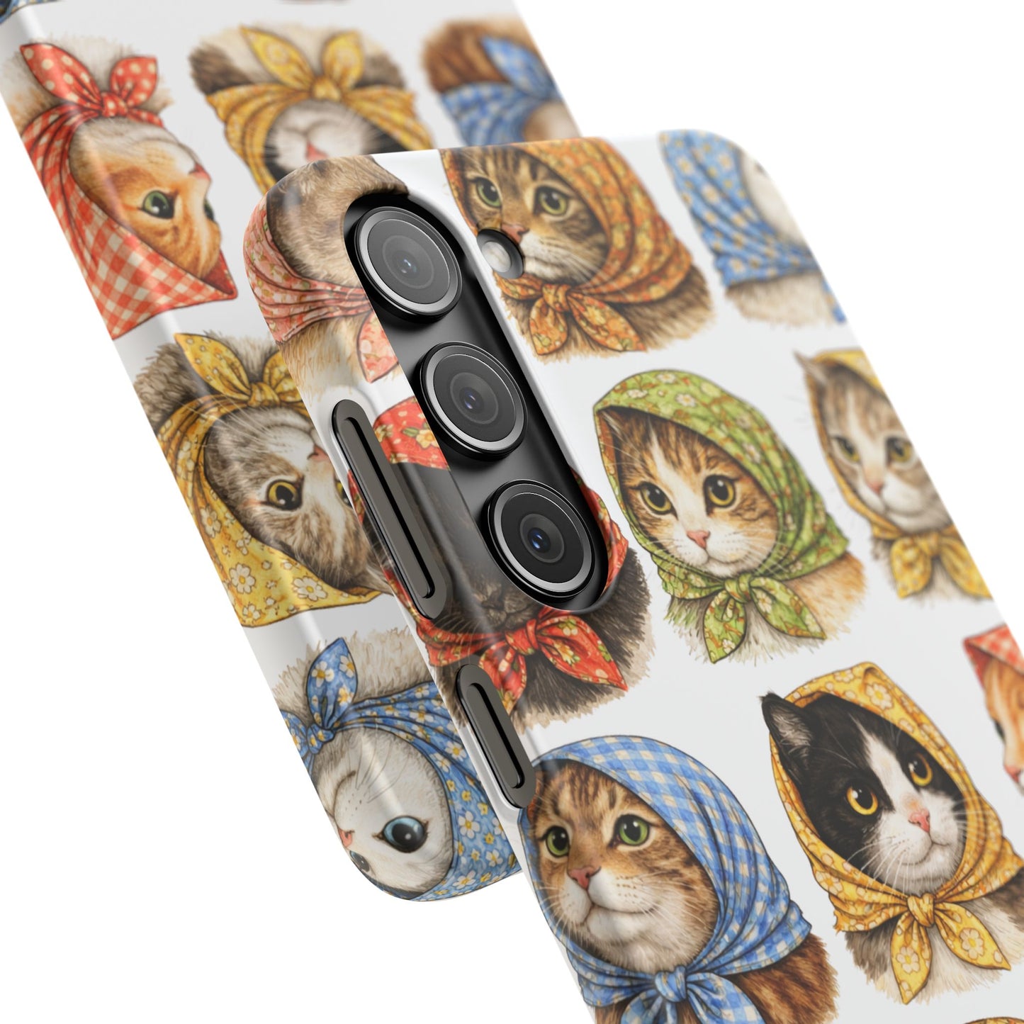 Babushka Cats Snap Phone Case