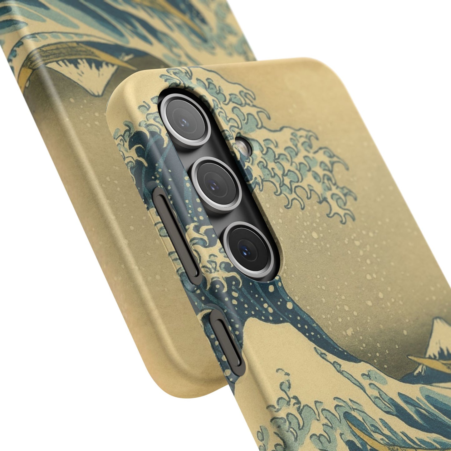 Babushka Cat x  The Great Wave Off Kanagawa Snap Phone Case