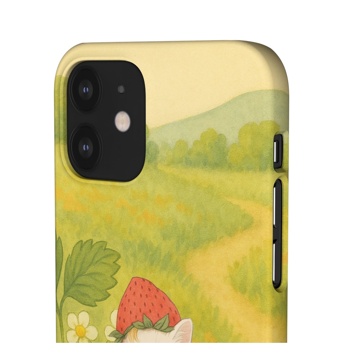 Strawberry Cat x Mother Earth's Children Snap Phone Case