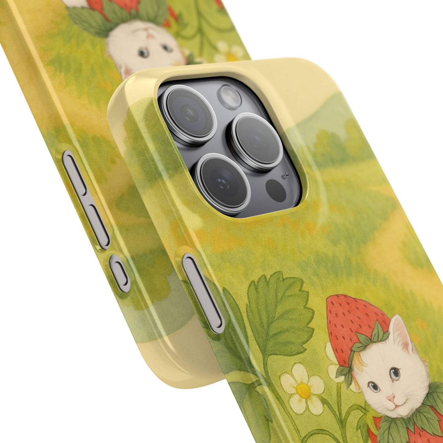 Strawberry Cat x Mother Earth's Children Snap Phone Case