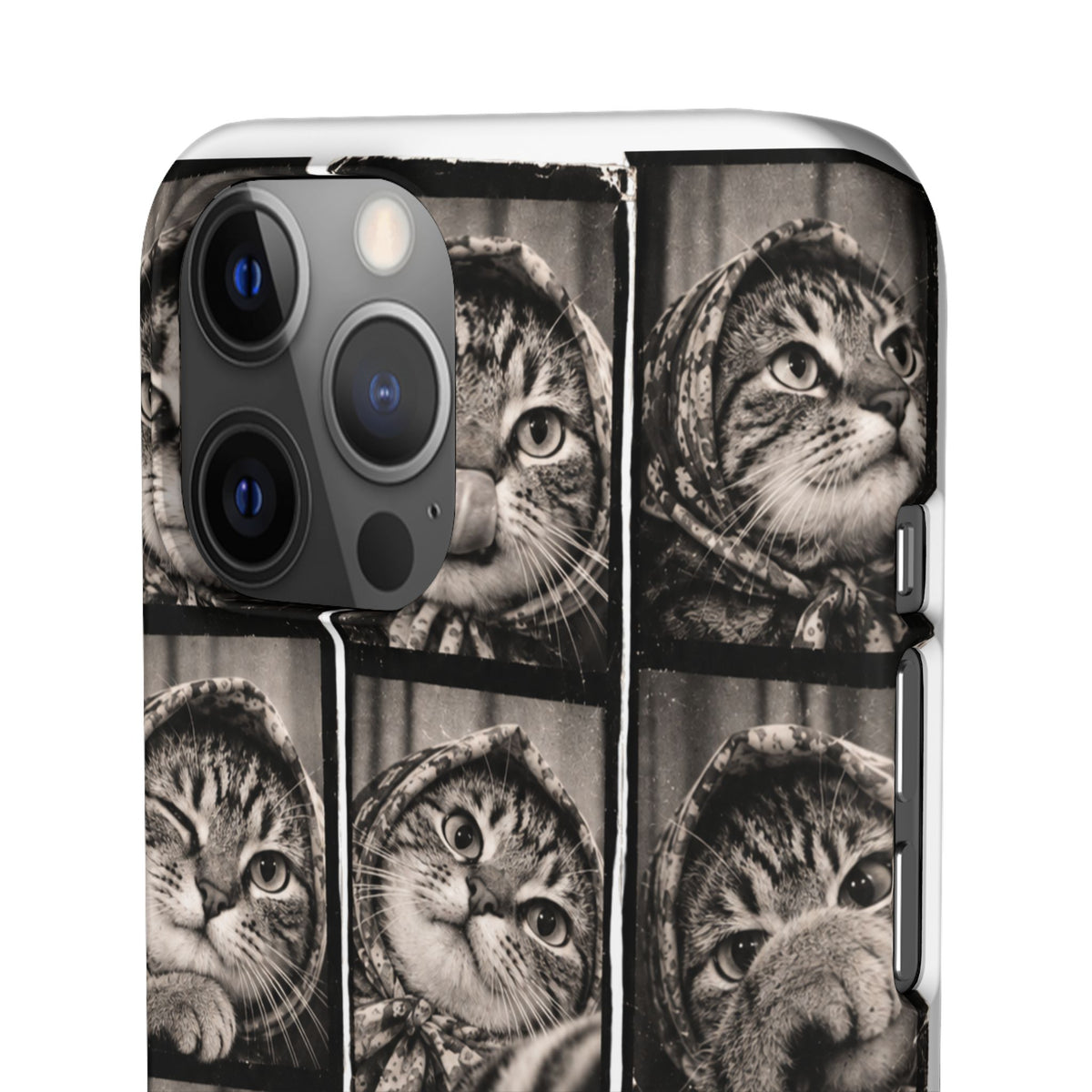 Babushka Cat Photobooth Snap Phone Case
