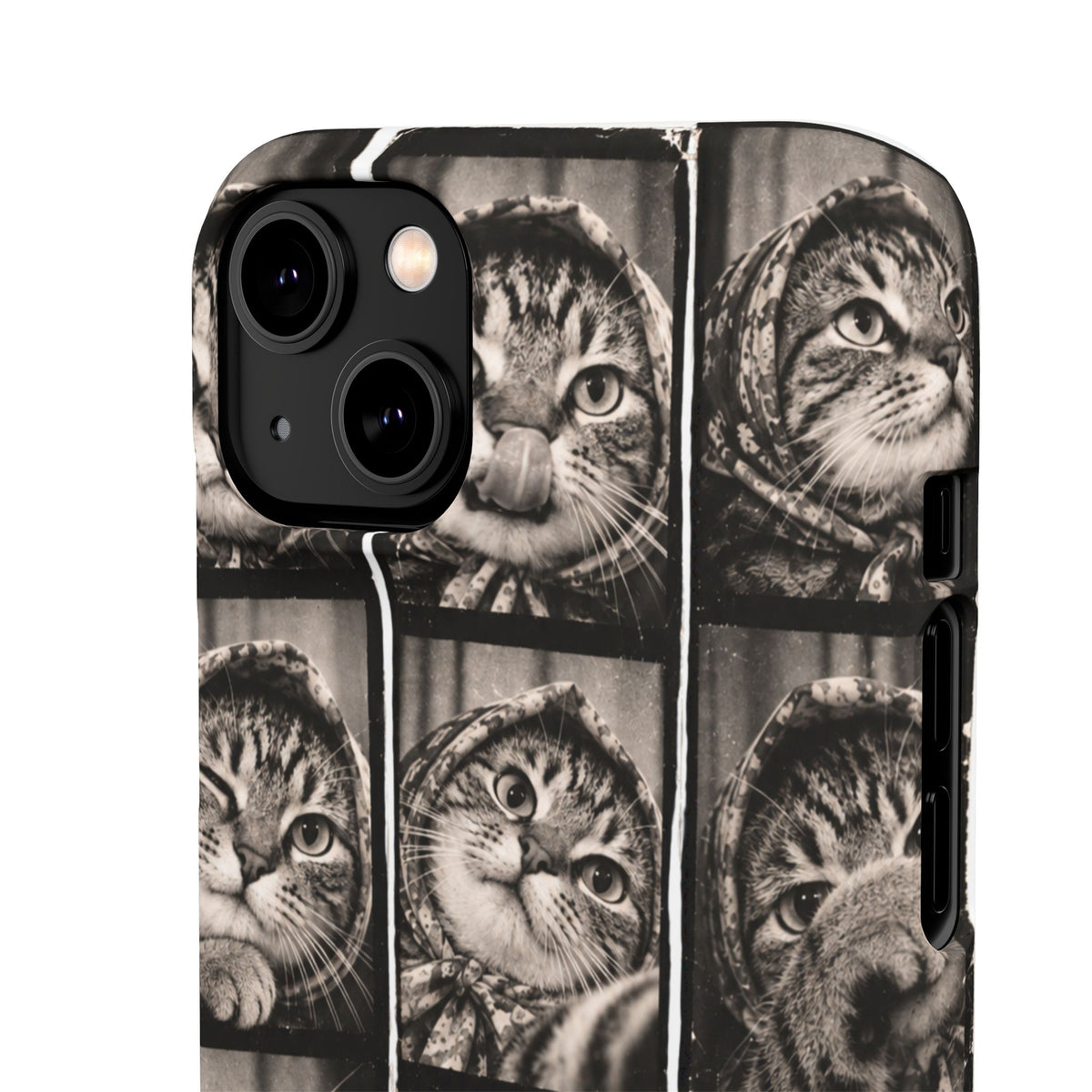 Babushka Cat Photobooth Snap Phone Case
