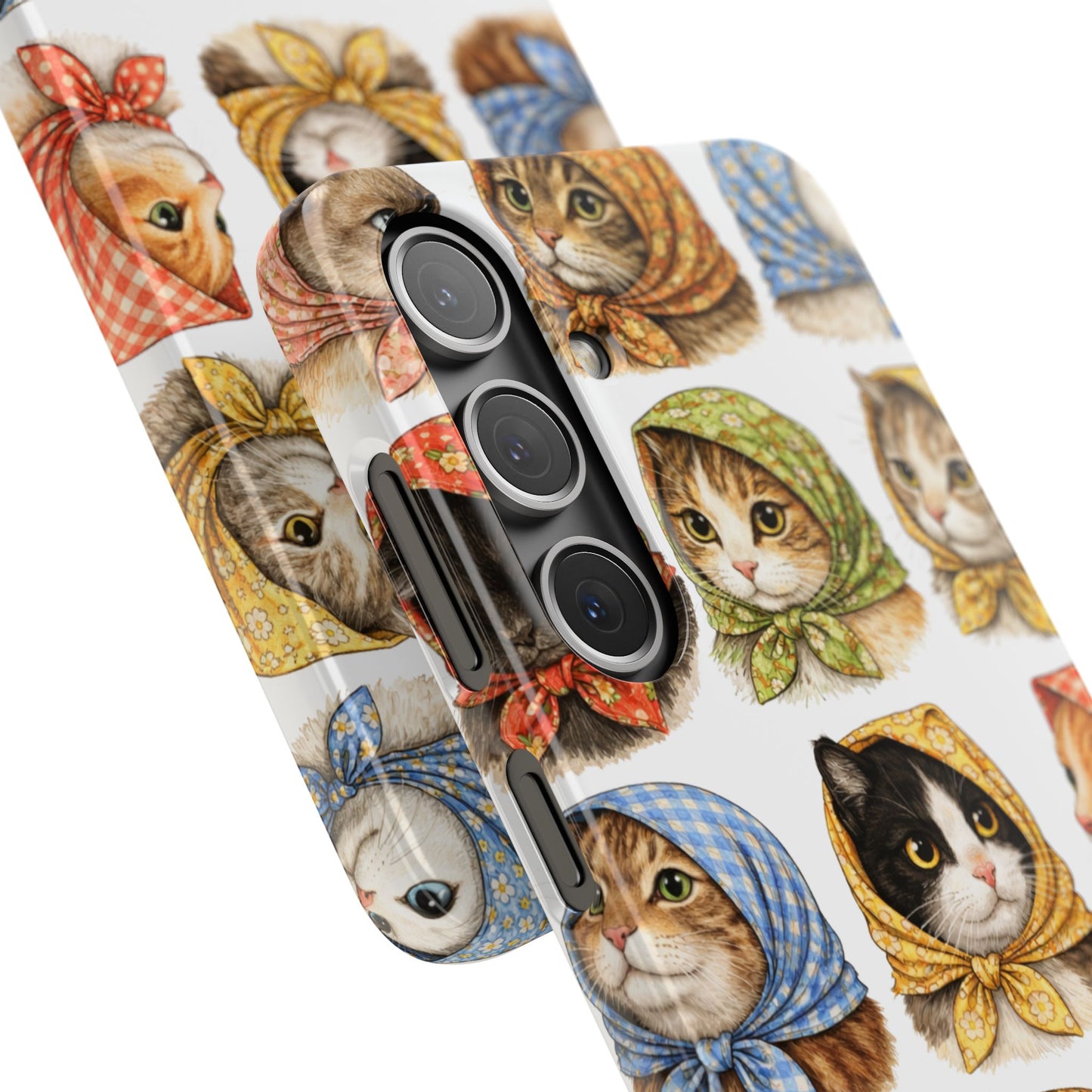 Babushka Cats Snap Phone Case
