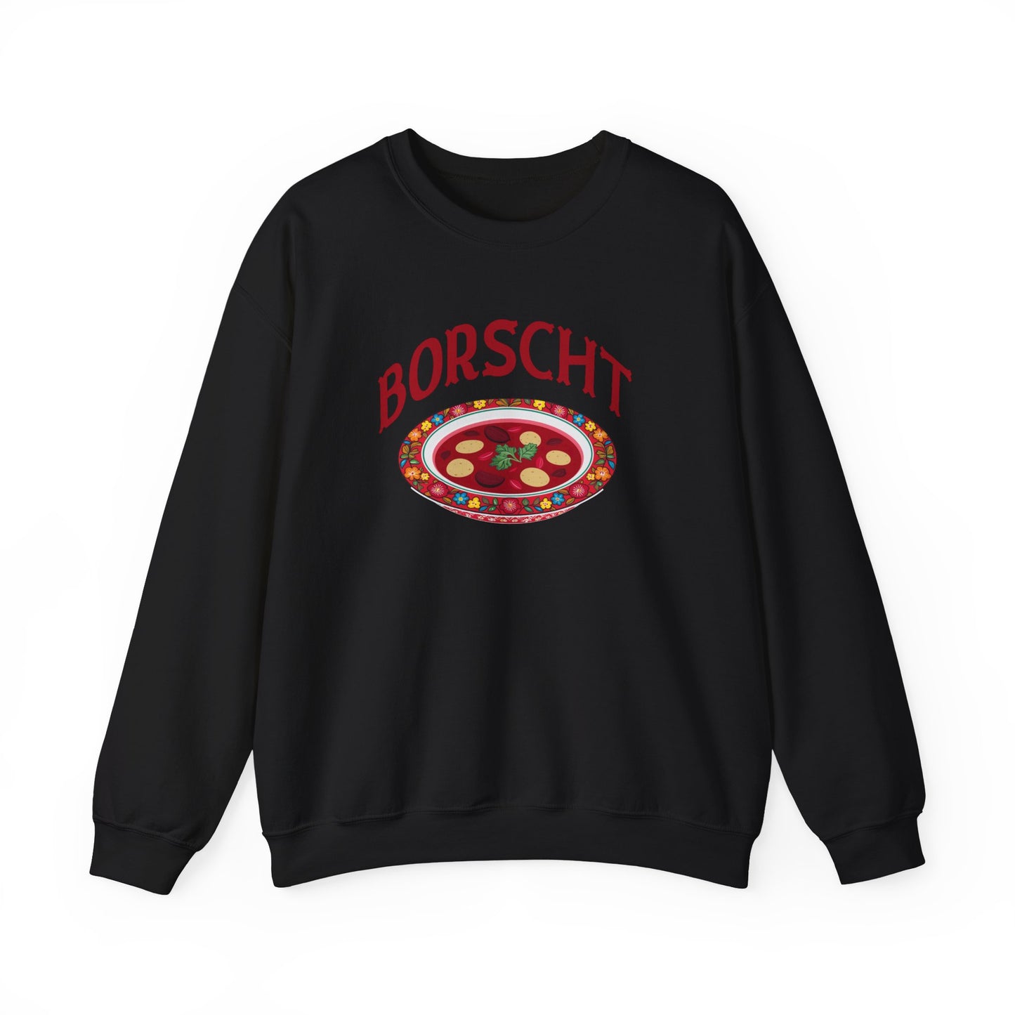 Polish Culture and Traditions, Borscht Beet Soup, Crewneck Sweatshirt