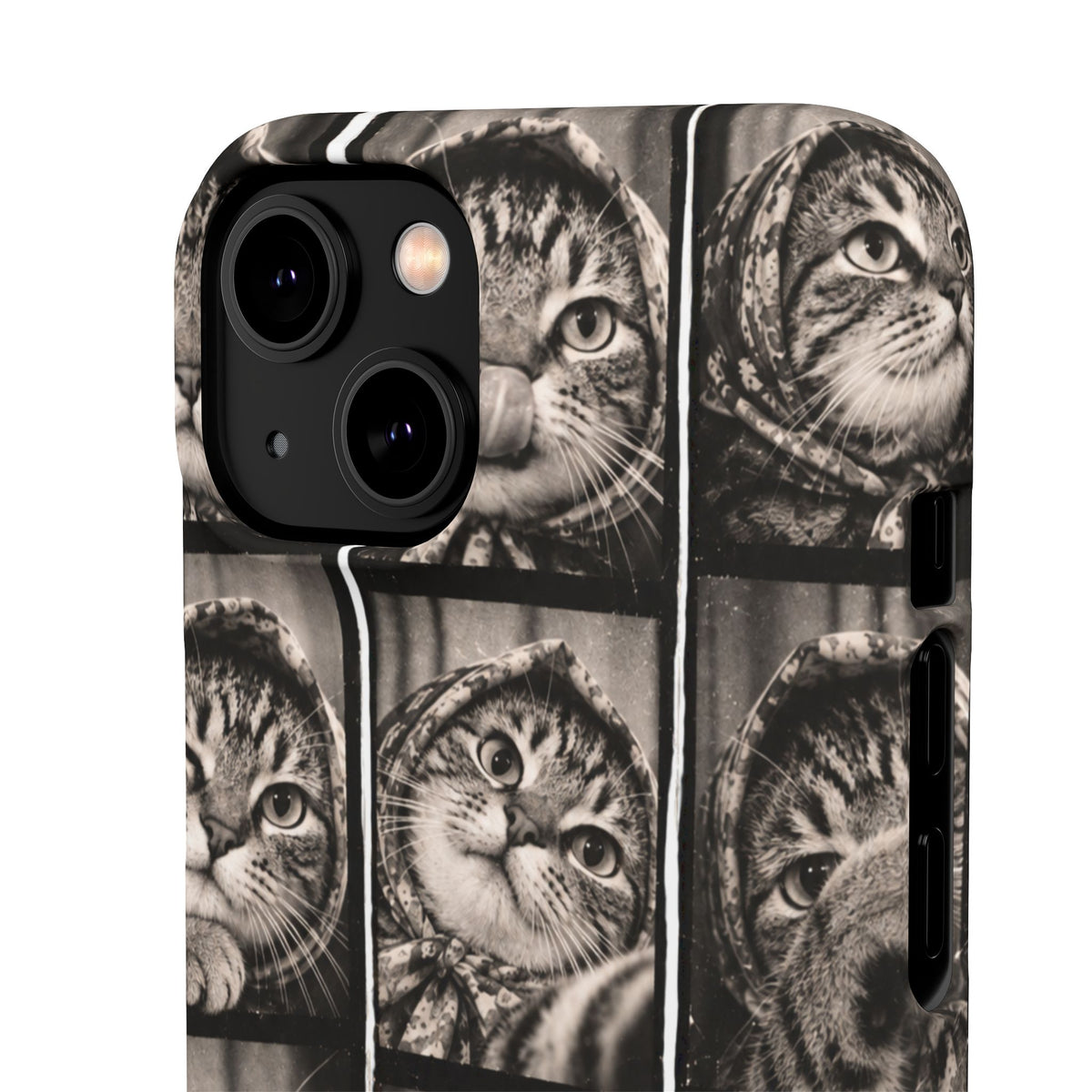 Babushka Cat Photobooth Snap Phone Case