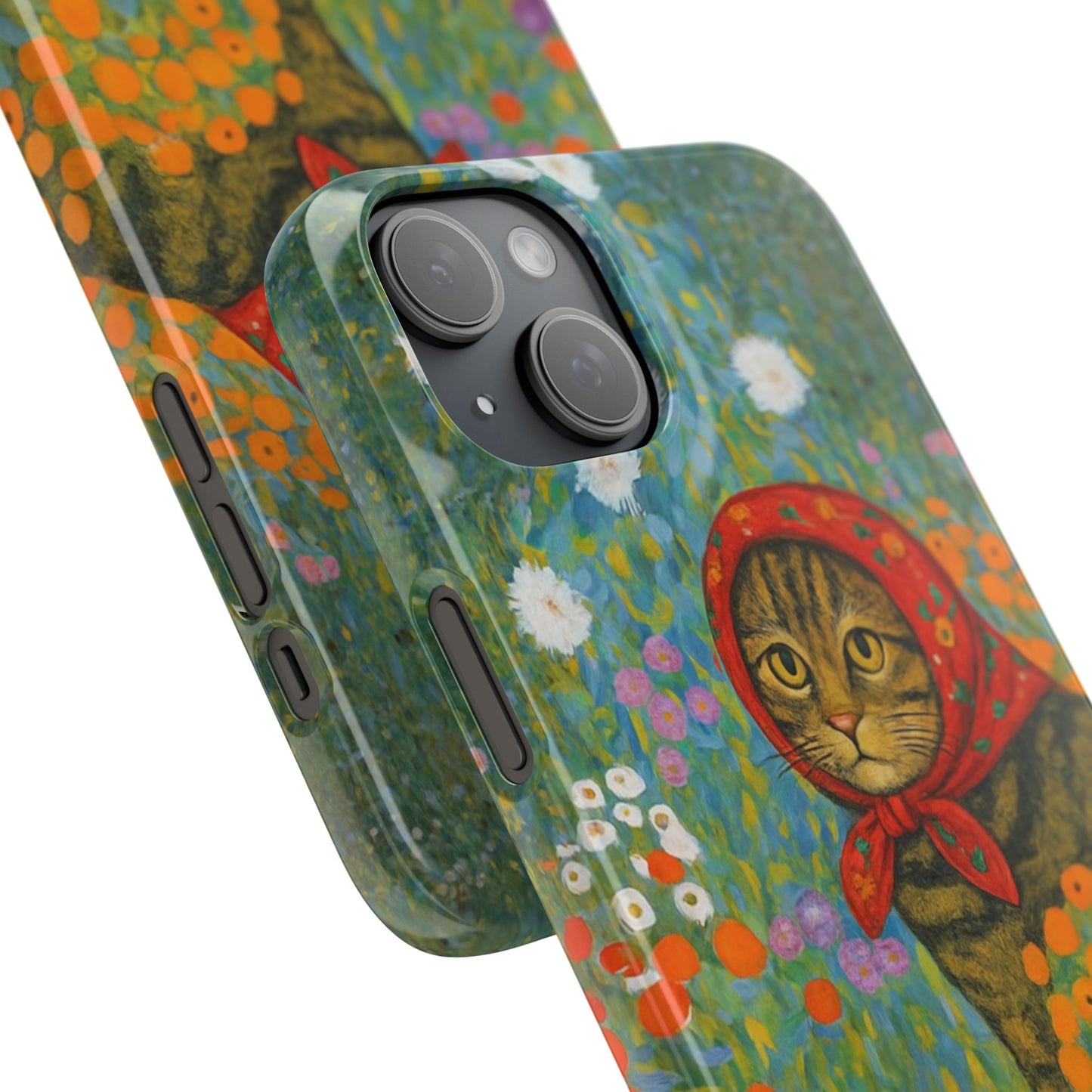 Babushka Cat Gusav Klimt Snap Phone Case